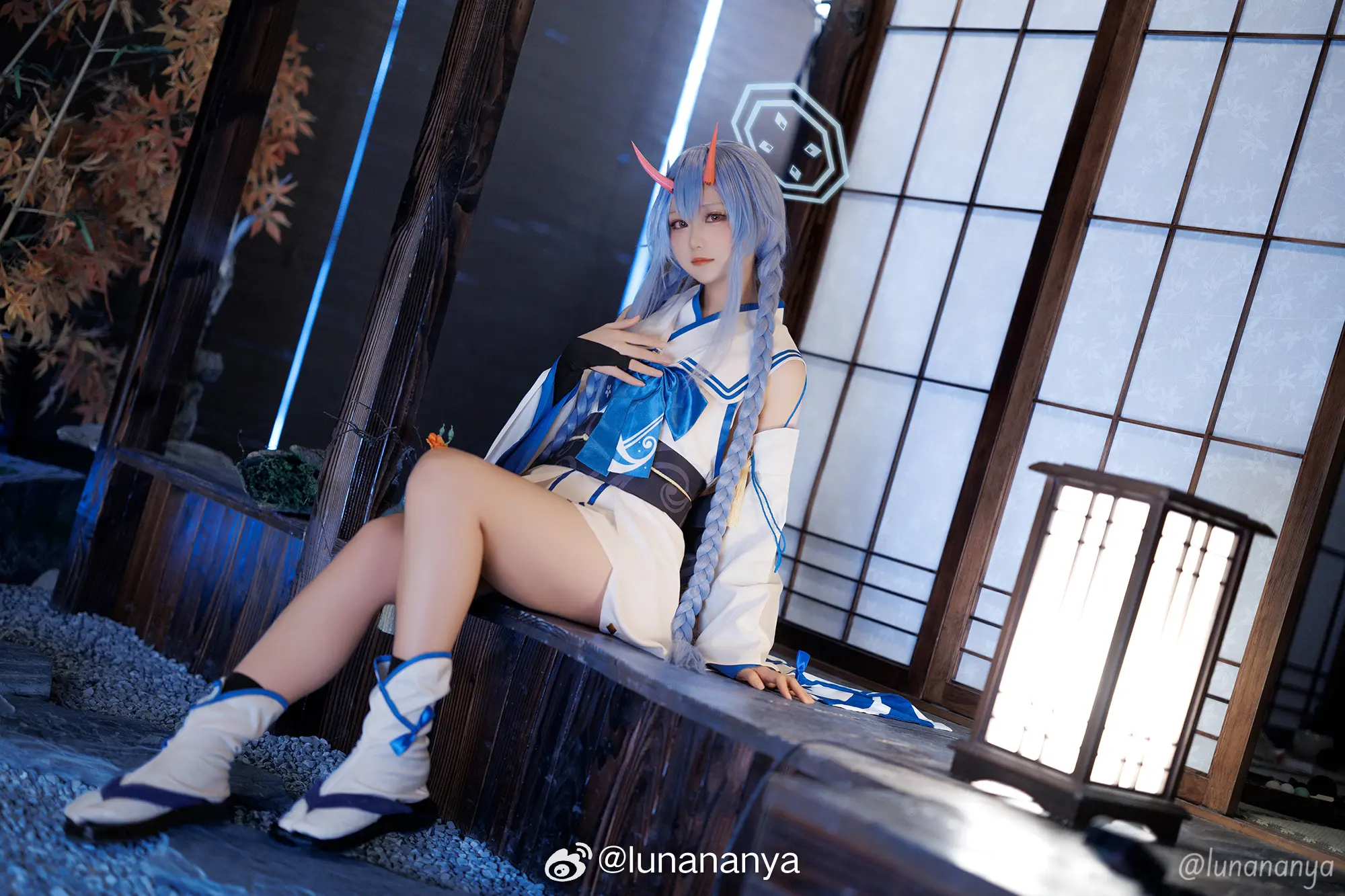COSPLAY 碧蓝档案 和乐千世@lunananya COSPLAY-第4张