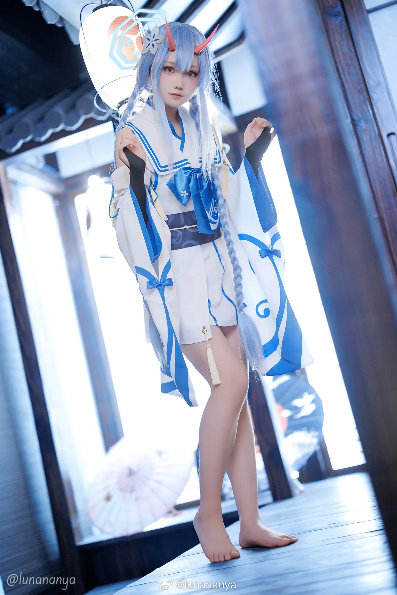 COSPLAY 碧蓝档案 和乐千世@lunananya COSPLAY-第5张