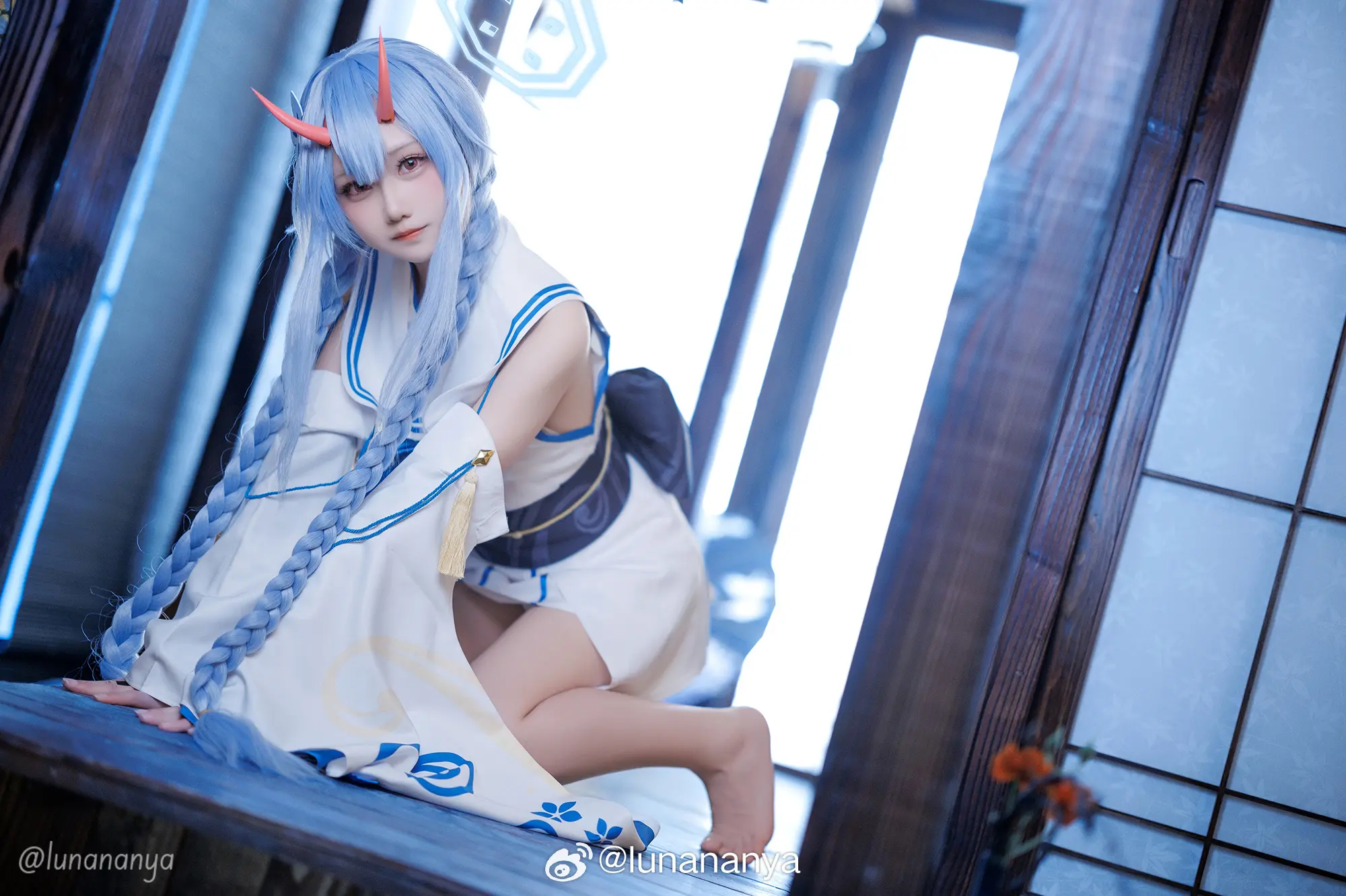 COSPLAY 碧蓝档案 和乐千世@lunananya COSPLAY-第6张