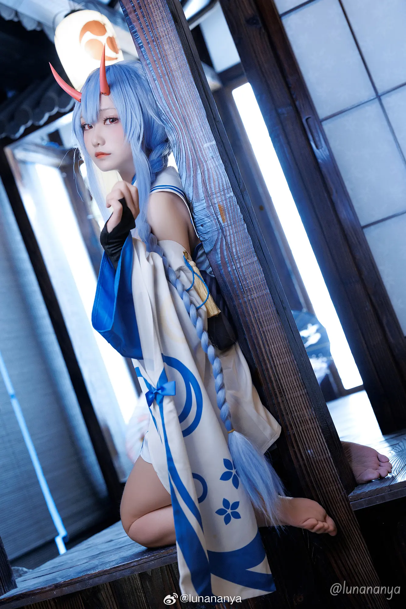 COSPLAY 碧蓝档案 和乐千世@lunananya COSPLAY-第7张