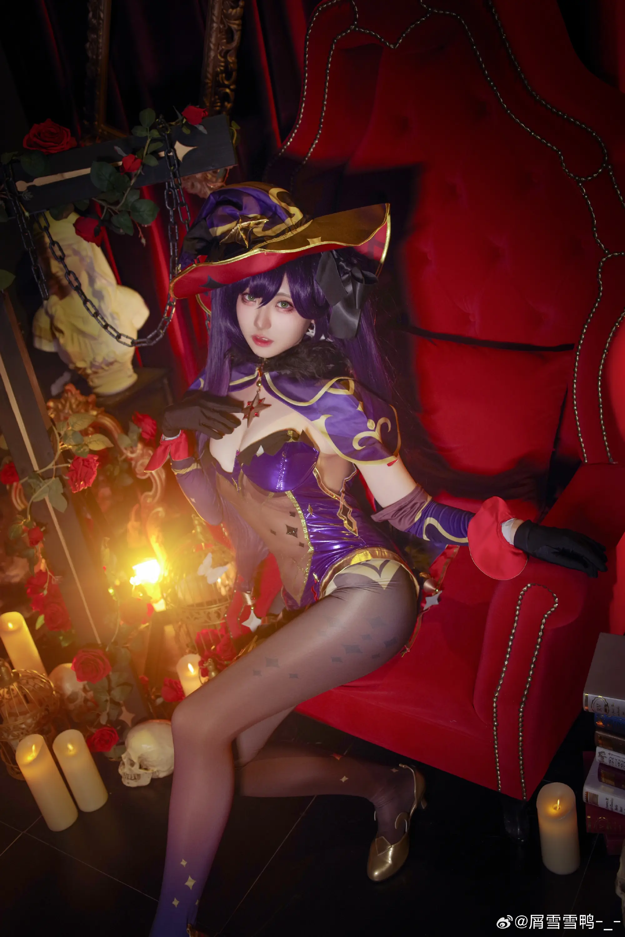 COSPLAY 命定于此 原神 莫娜@屑雪雪鸭-_- COSPLAY-第2张