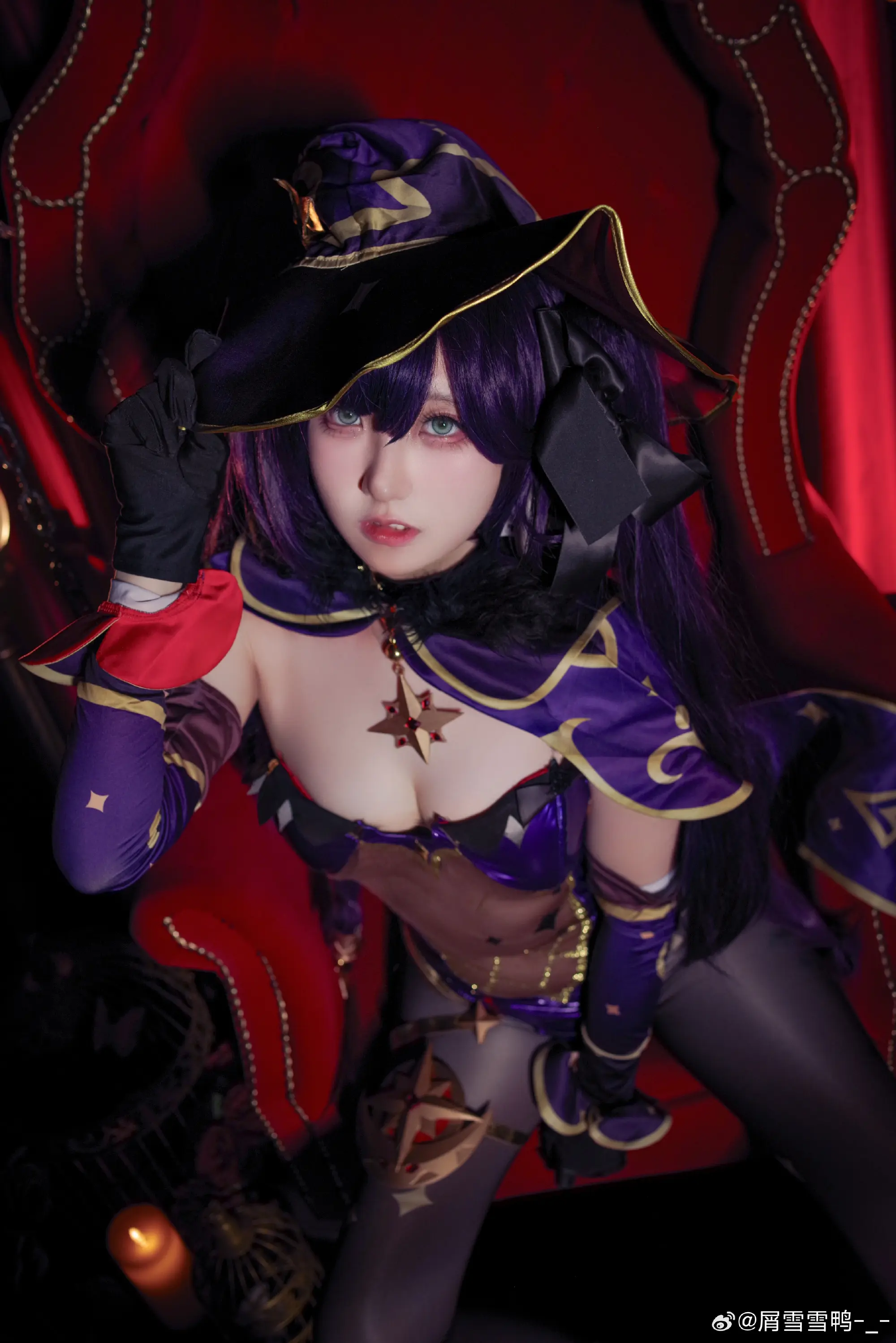 COSPLAY 命定于此 原神 莫娜@屑雪雪鸭-_--公众号小姨ai