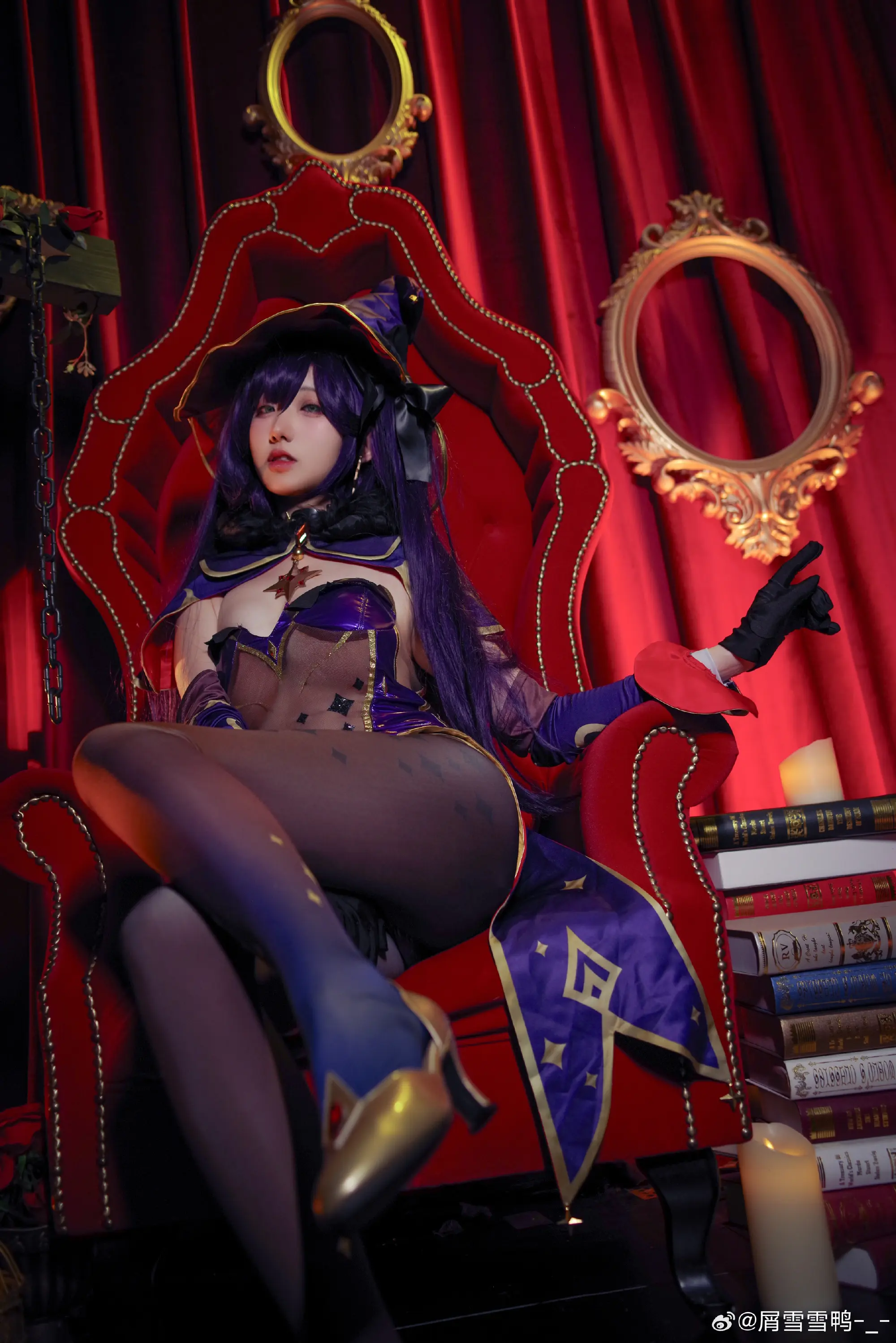 COSPLAY 命定于此 原神 莫娜@屑雪雪鸭-_- COSPLAY-第4张