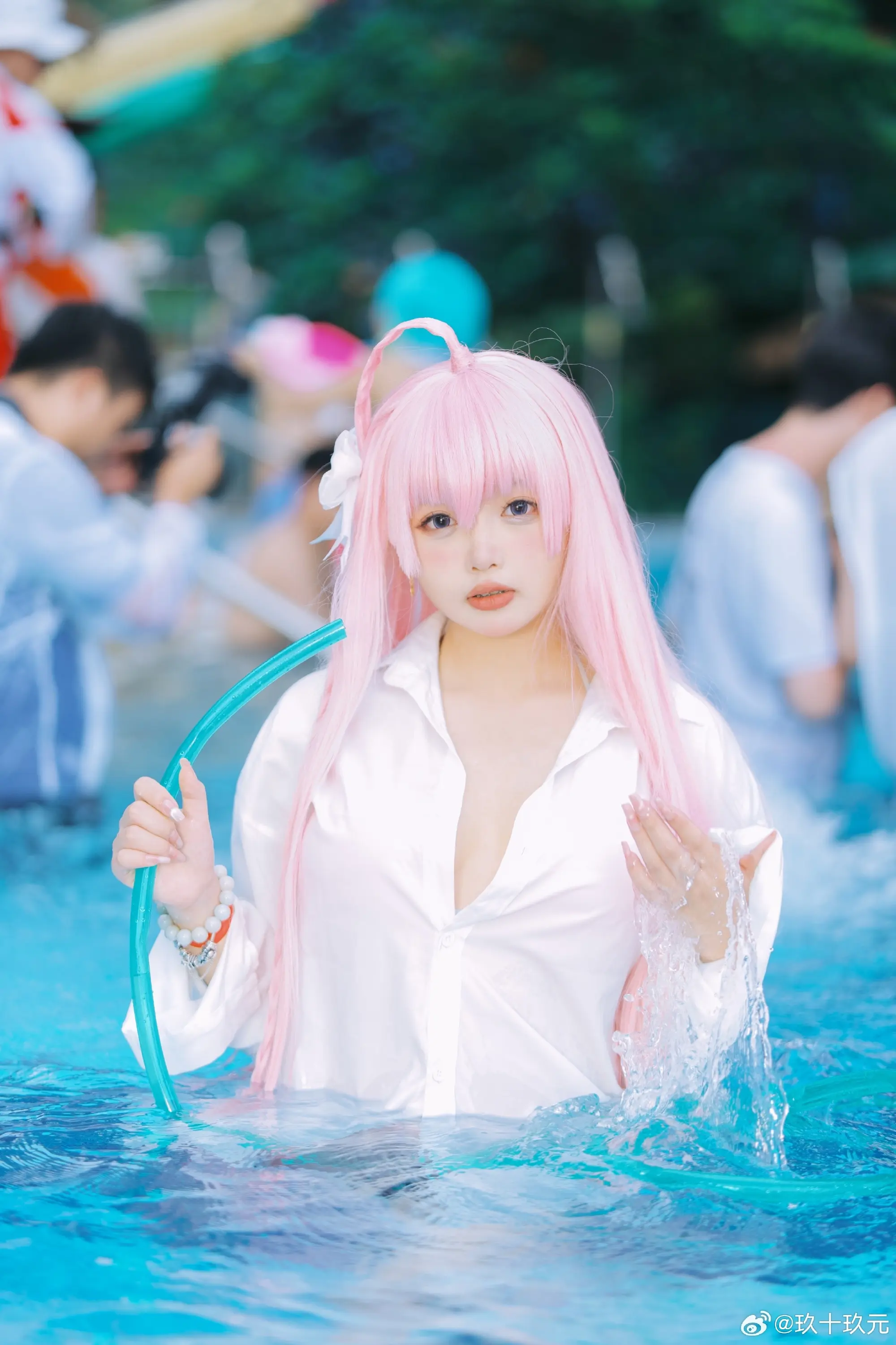 COSPLAY 碧蓝档案 浦和花子@玖十玖元 COSPLAY-第3张