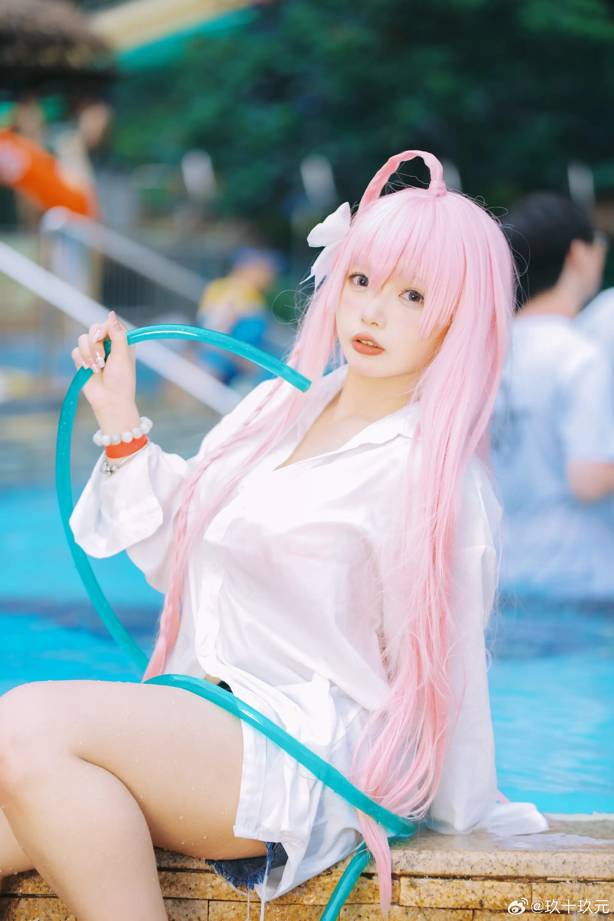 COSPLAY 碧蓝档案 浦和花子@玖十玖元 COSPLAY-第2张