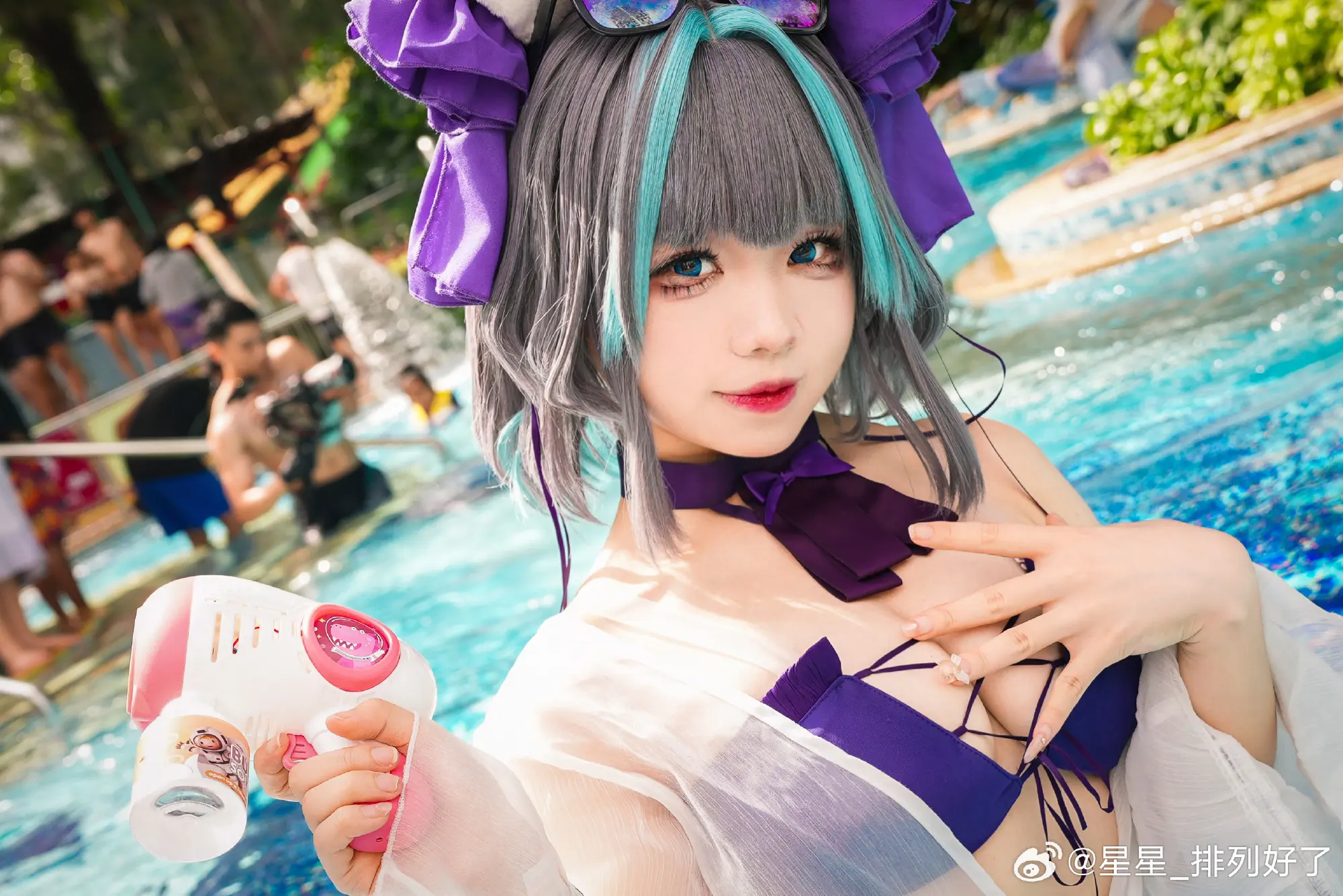 COSPLAY  柴猫猫yyds ！！！ 碧蓝航线 柴郡cos@星星_排列好了 COSPLAY-第2张