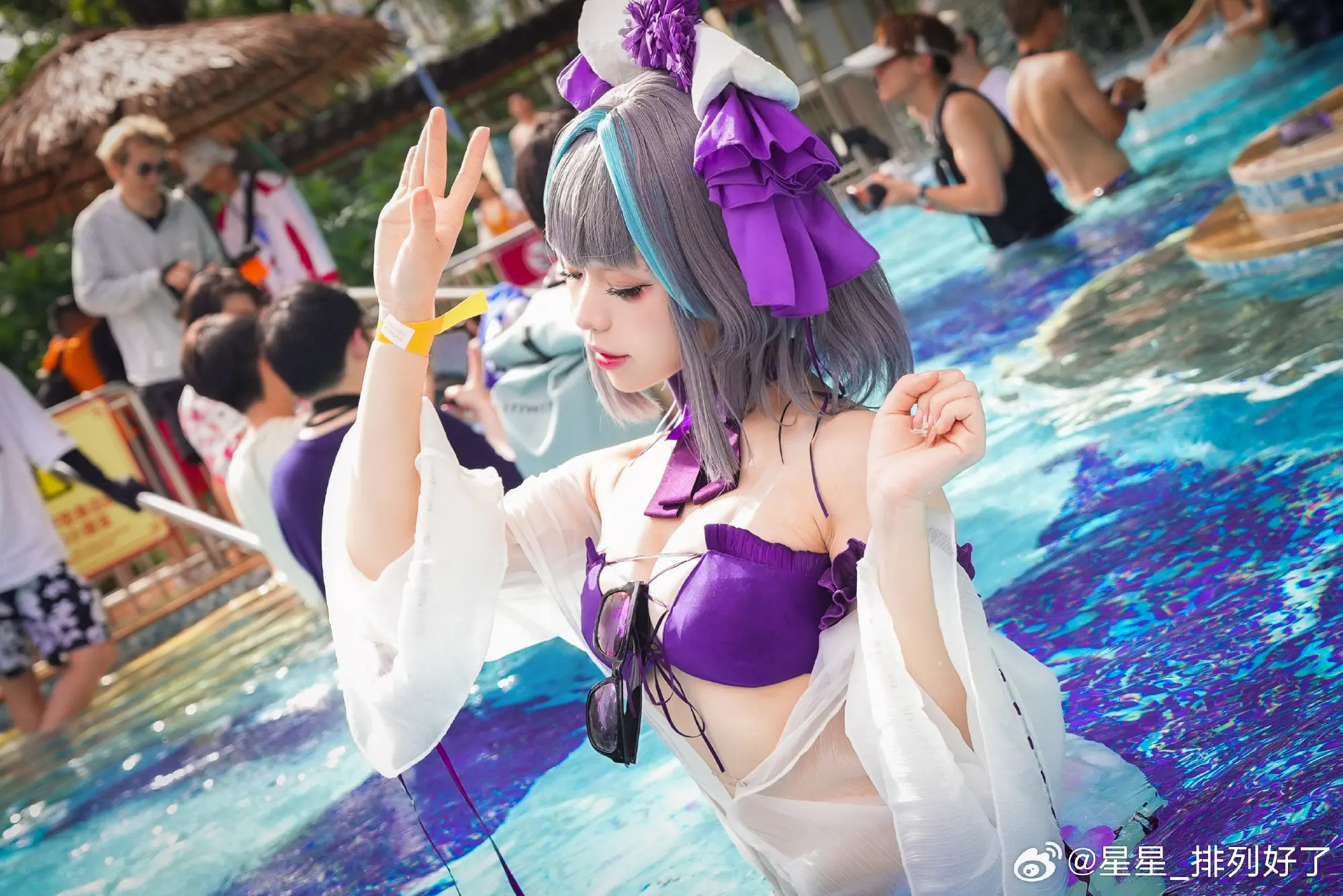 COSPLAY  柴猫猫yyds ！！！ 碧蓝航线 柴郡cos@星星_排列好了 COSPLAY-第5张