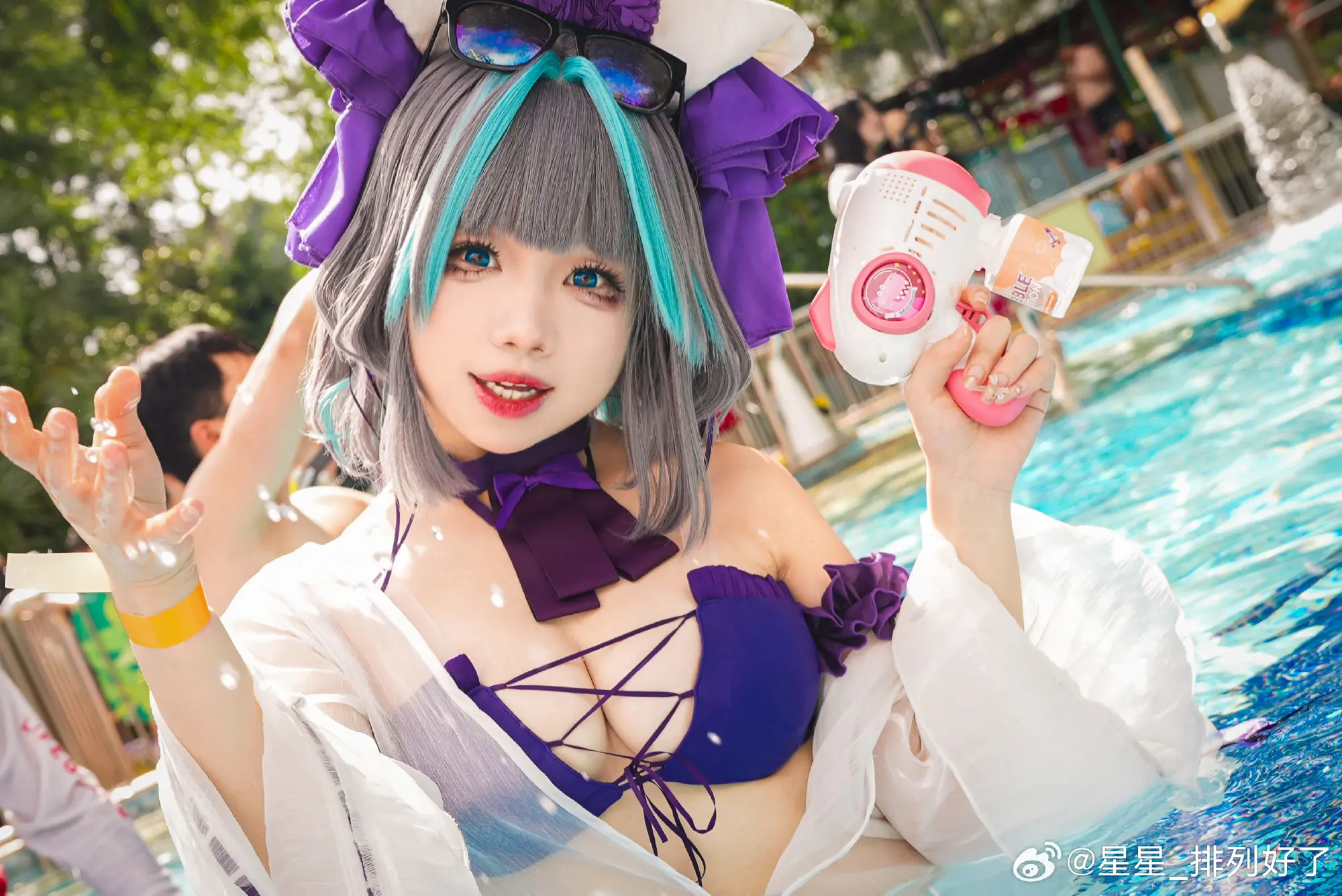 COSPLAY  柴猫猫yyds ！！！ 碧蓝航线 柴郡cos@星星_排列好了 COSPLAY-第6张