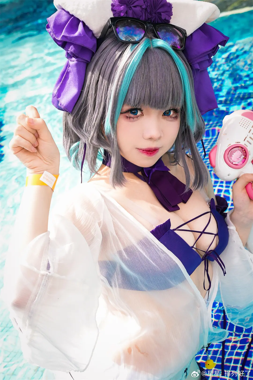 COSPLAY  柴猫猫yyds ！！！ 碧蓝航线 柴郡cos@星星_排列好了 COSPLAY-第7张