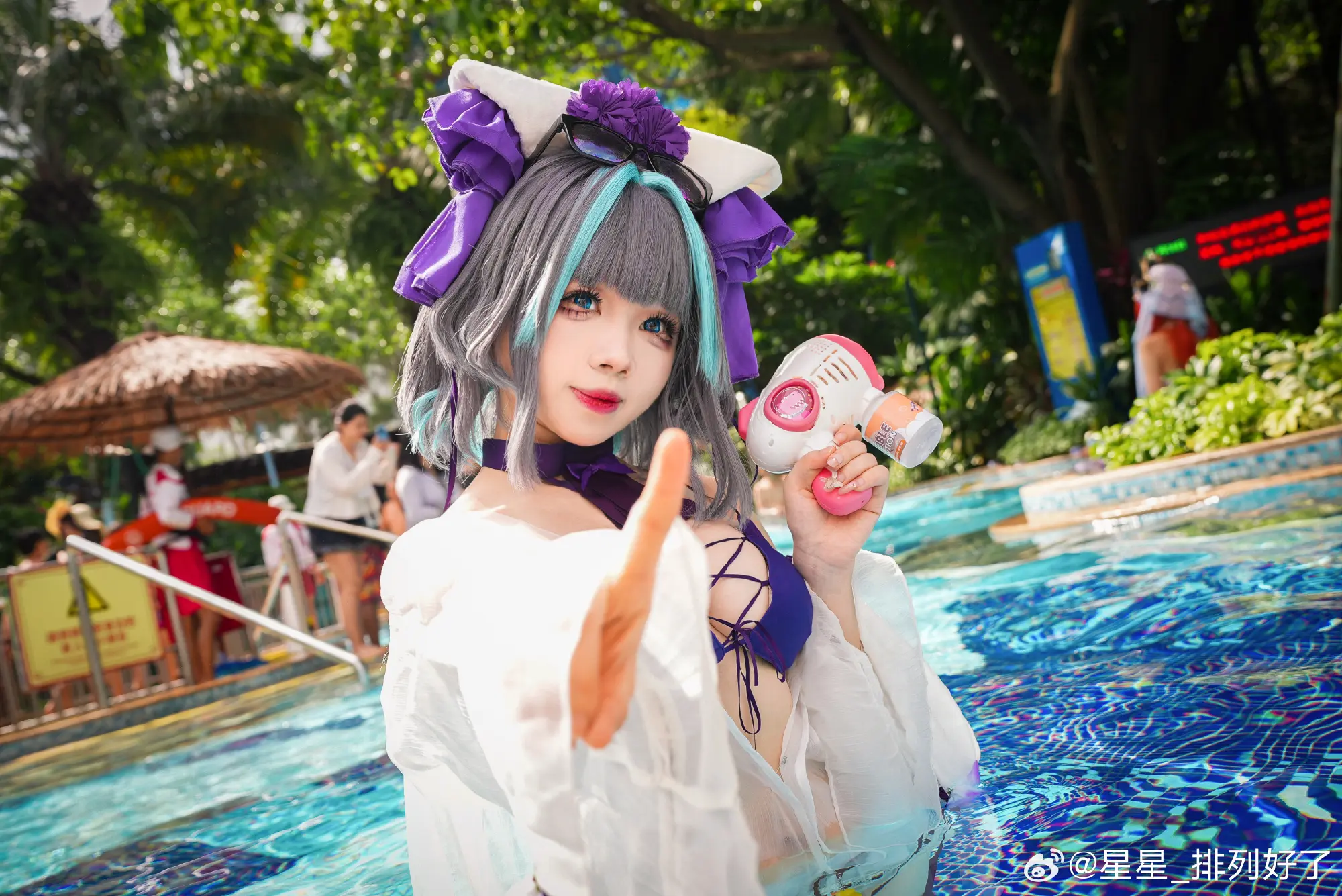 COSPLAY  柴猫猫yyds ！！！ 碧蓝航线 柴郡cos@星星_排列好了 COSPLAY-第8张