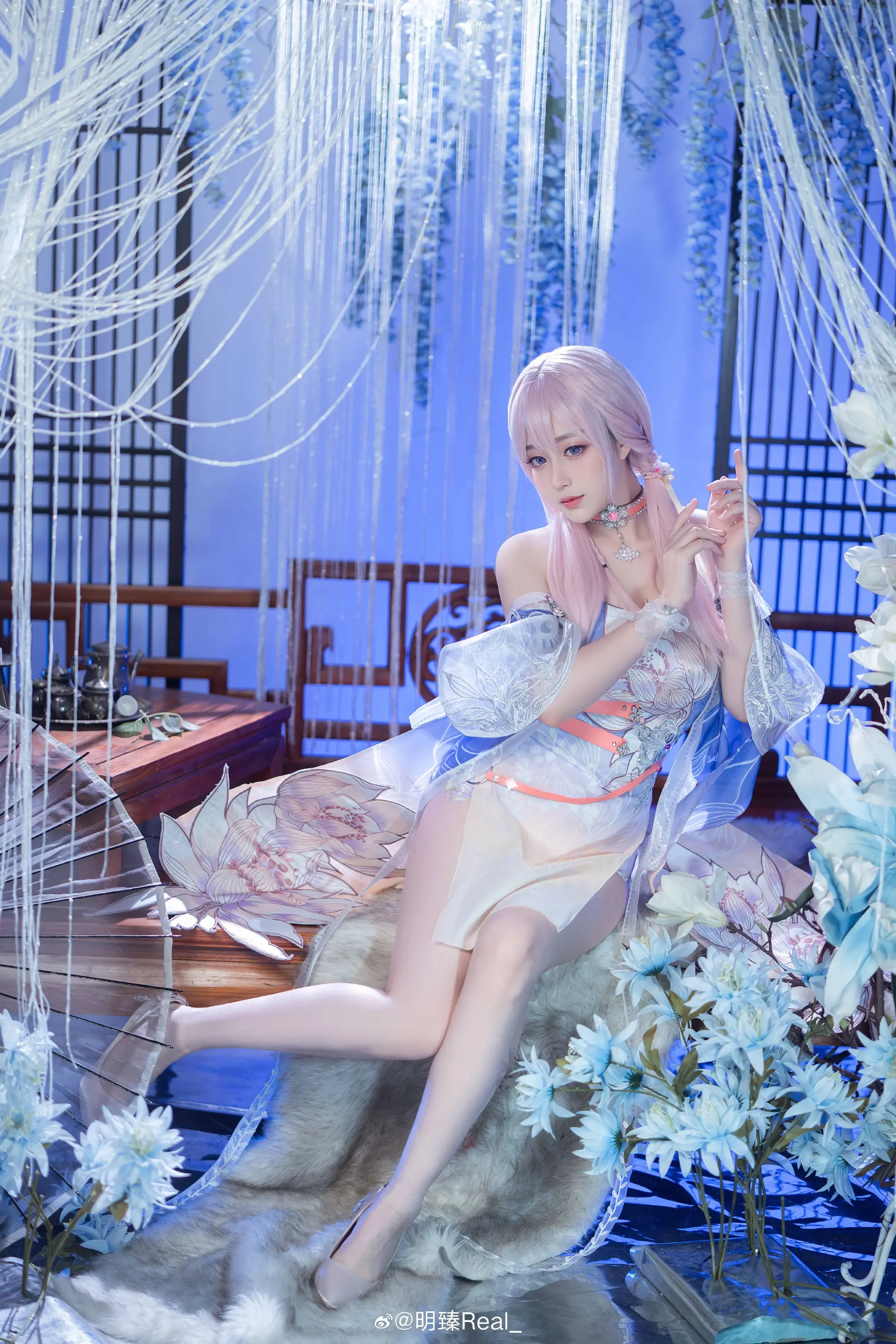COSPLAY 手到病除，换天地一片清净。 永劫无间 殷紫萍@明臻Real_ COSPLAY-第8张