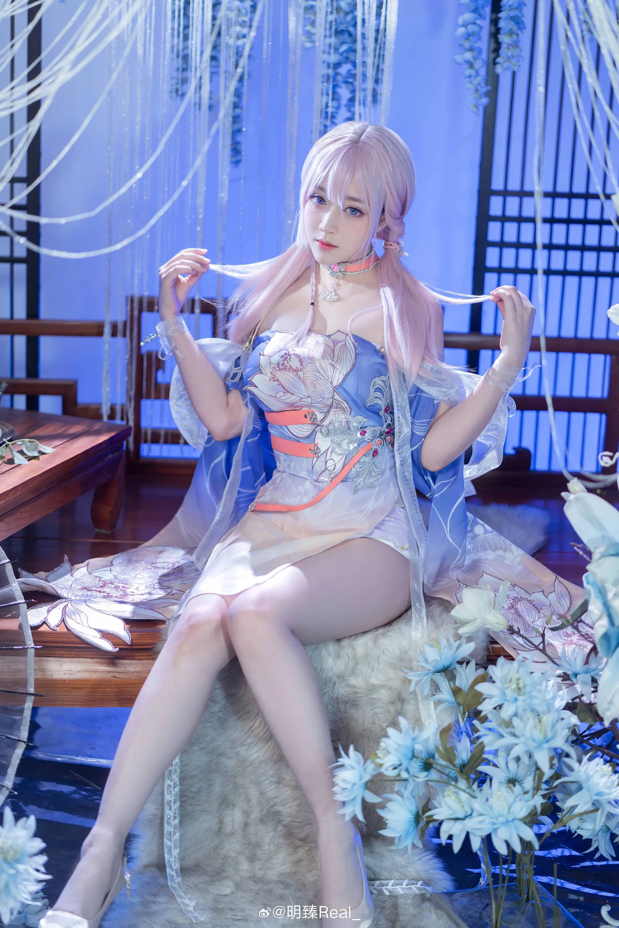 COSPLAY 手到病除，换天地一片清净。 永劫无间 殷紫萍@明臻Real_ COSPLAY-第5张