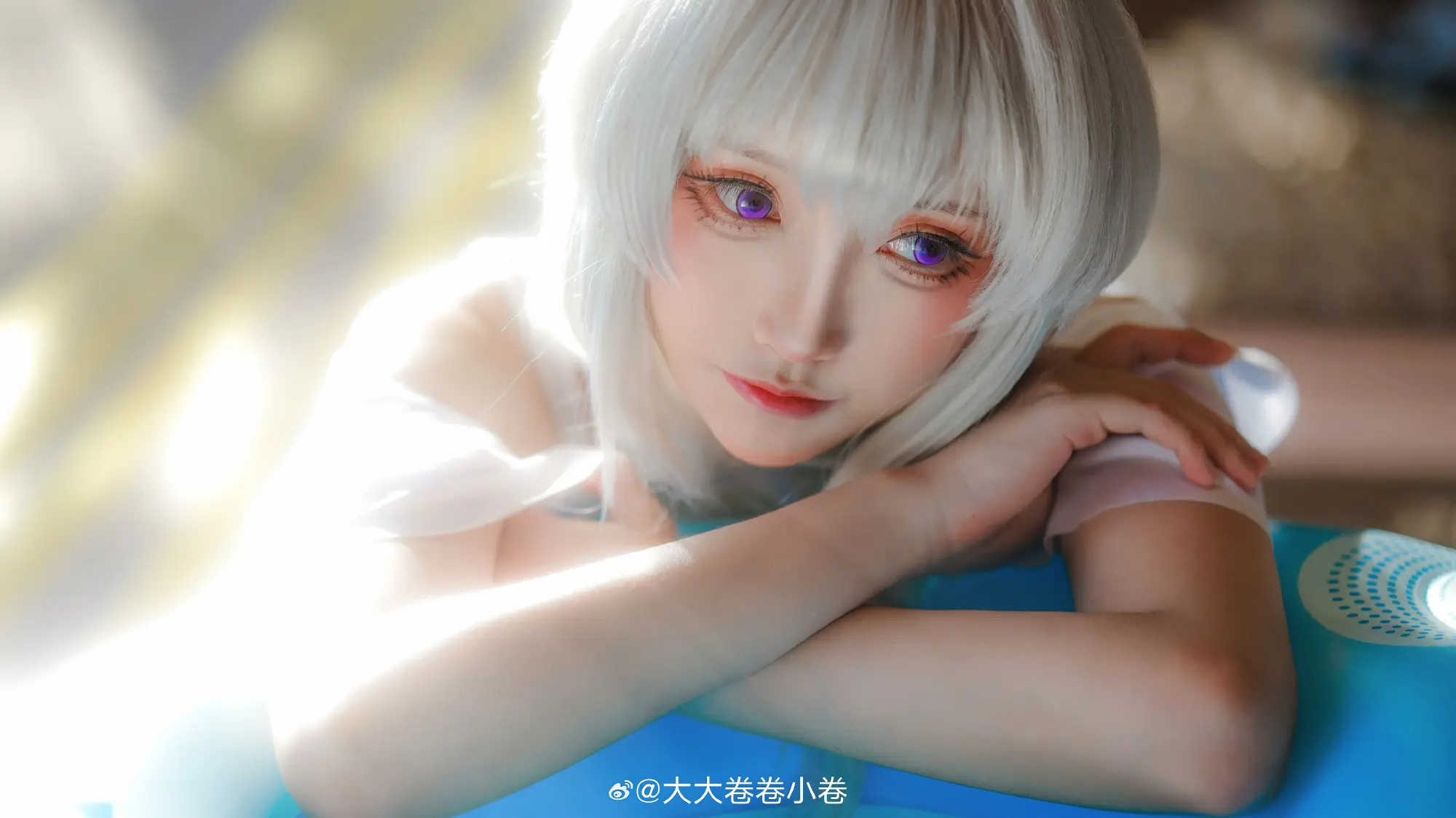 cosplay 蔚蓝档案 月雪宫子@大大卷卷小卷 COSPLAY-第9张