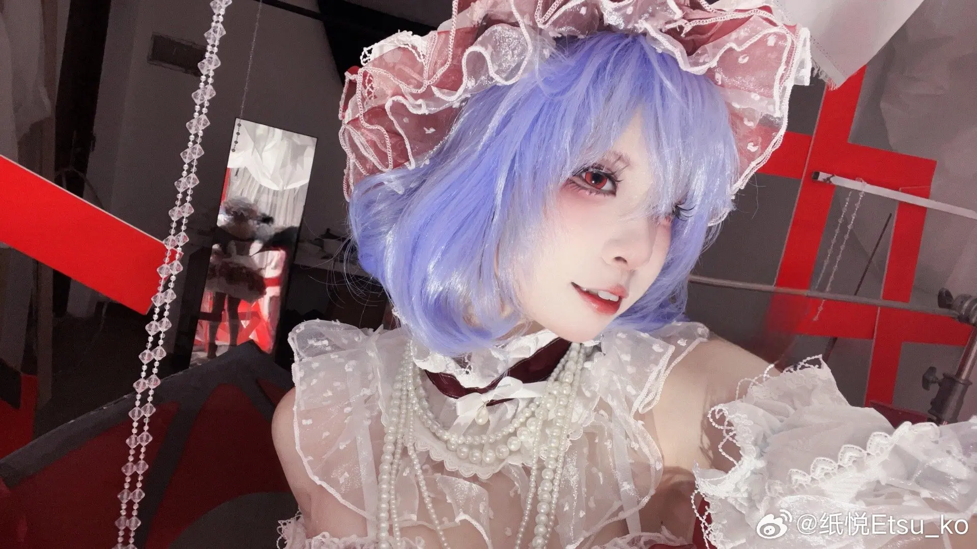 COSPLAY 东方project 蕾米莉亚·斯卡雷特@纸悦Etsu_ko COSPLAY-第6张
