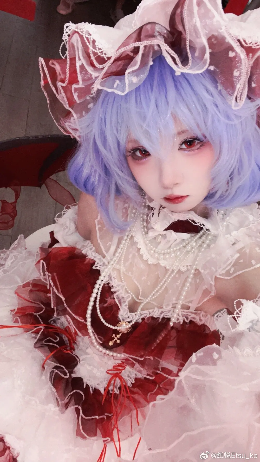 COSPLAY 东方project 蕾米莉亚·斯卡雷特@纸悦Etsu_ko COSPLAY-第8张