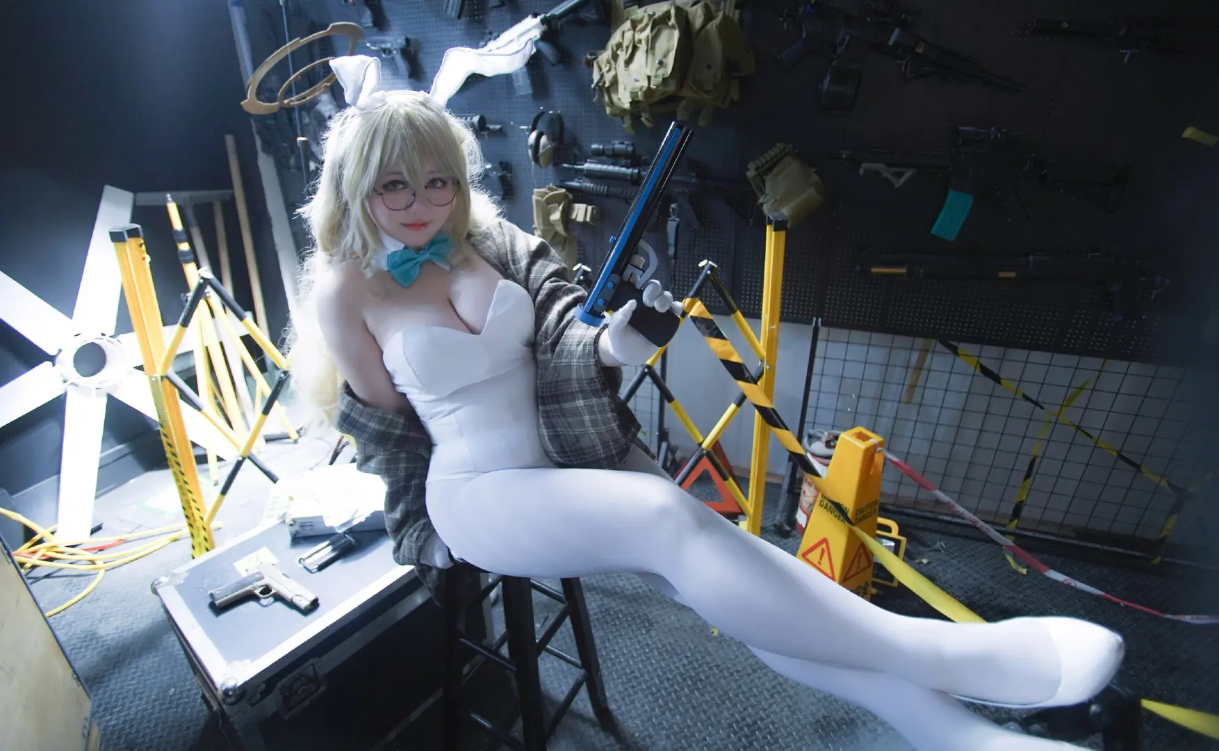 COSPLAY 这样就能成为更完美的…「兔子」了哦。蔚蓝档案@慧眼的奈娜 COSPLAY-第11张