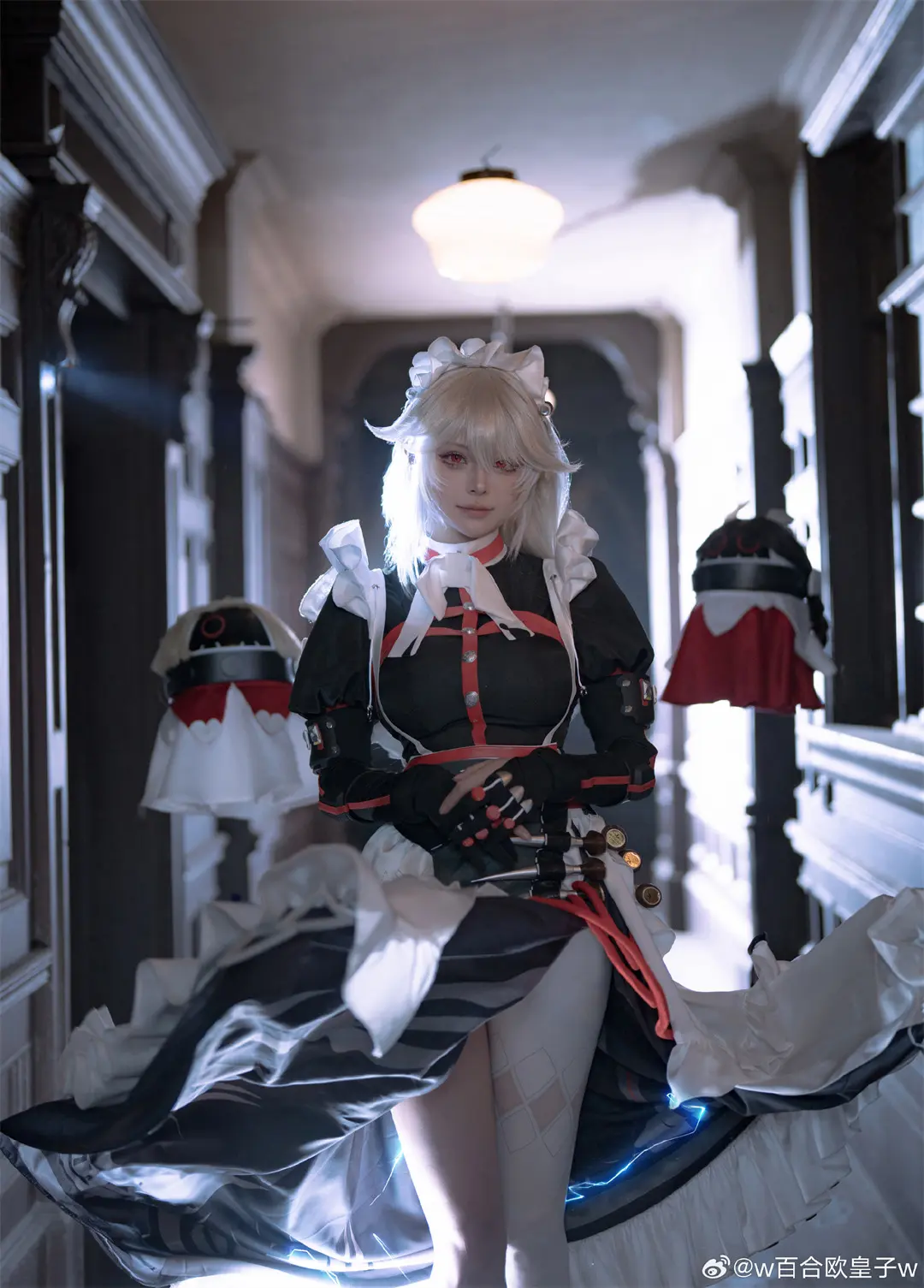 COSPLAY 竖起耳朵。违反者…会受到惩罚喔~ 绝区零 丽娜@w百合欧皇子w COSPLAY-第3张