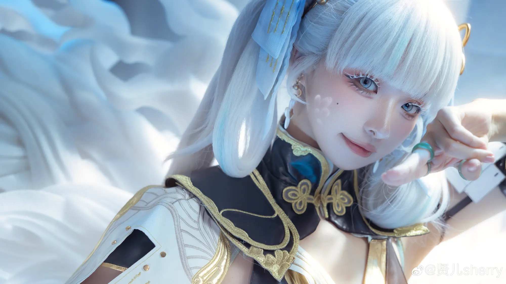 COSPLAY 我刚刚许愿，今州和你都能平平安安  鸣潮 今汐@贤儿sherry COSPLAY-第3张