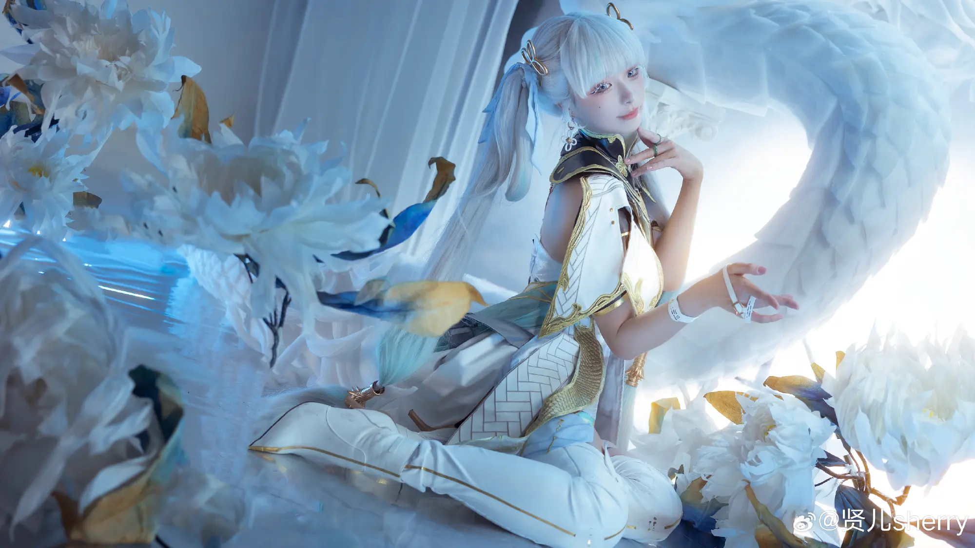 COSPLAY 我刚刚许愿，今州和你都能平平安安  鸣潮 今汐@贤儿sherry COSPLAY-第14张