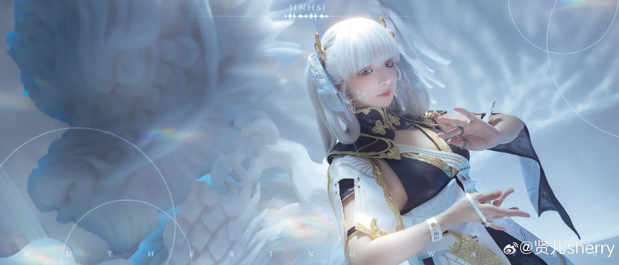COSPLAY 我刚刚许愿，今州和你都能平平安安  鸣潮 今汐@贤儿sherry COSPLAY-第9张