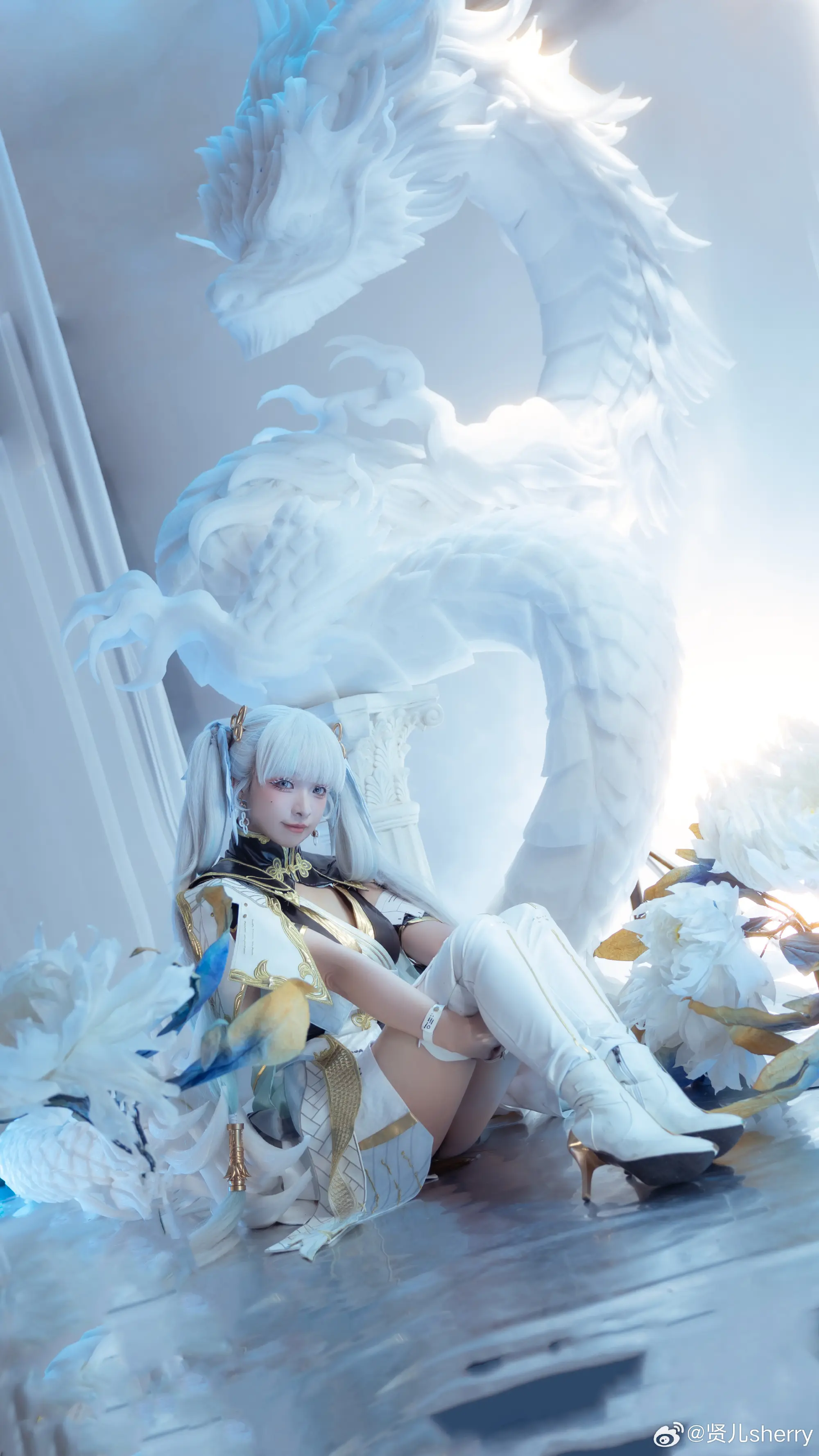 COSPLAY 我刚刚许愿，今州和你都能平平安安  鸣潮 今汐@贤儿sherry COSPLAY-第13张