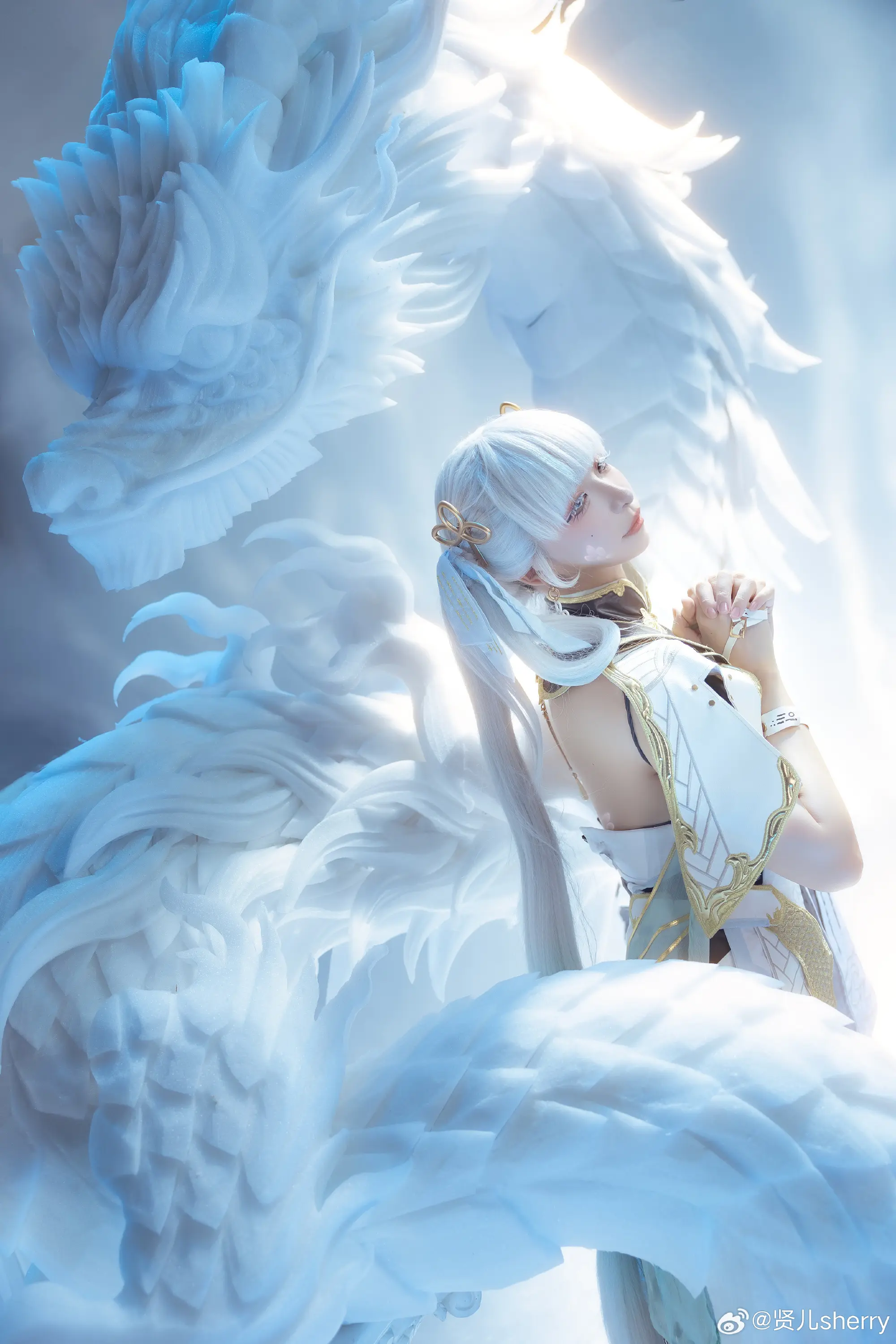 COSPLAY 我刚刚许愿，今州和你都能平平安安  鸣潮 今汐@贤儿sherry COSPLAY-第12张