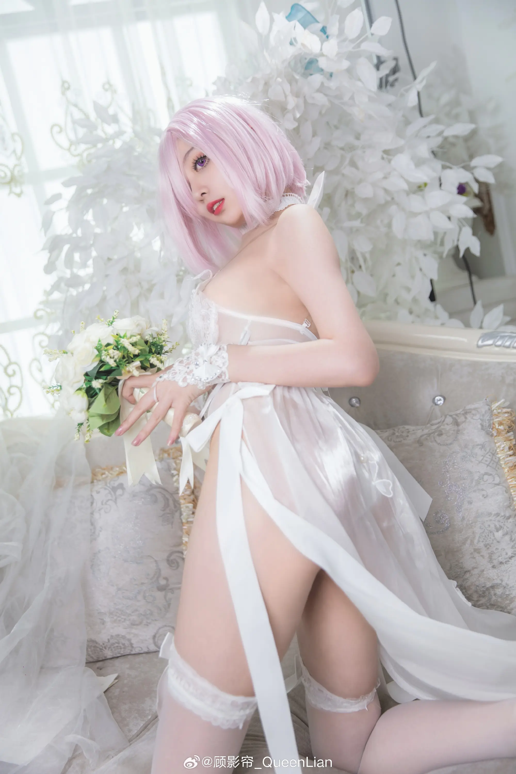 COSPLAY Fate/GrandOrder 玛修@顾影帘_QueenLian COSPLAY-第4张