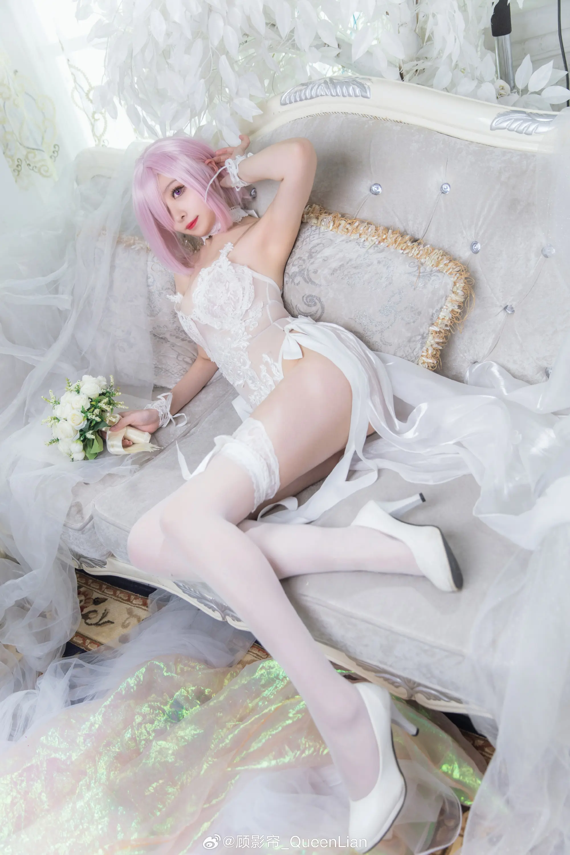 COSPLAY Fate/GrandOrder 玛修@顾影帘_QueenLian COSPLAY-第12张