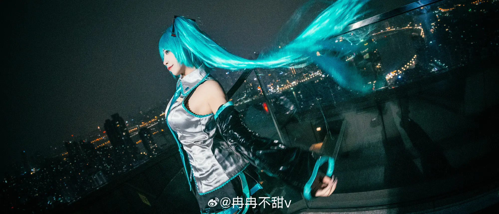 cosplay 从未来传来的最初之声🎵 世界第一公主殿下——初音未来！@冉冉不甜v COSPLAY-第7张