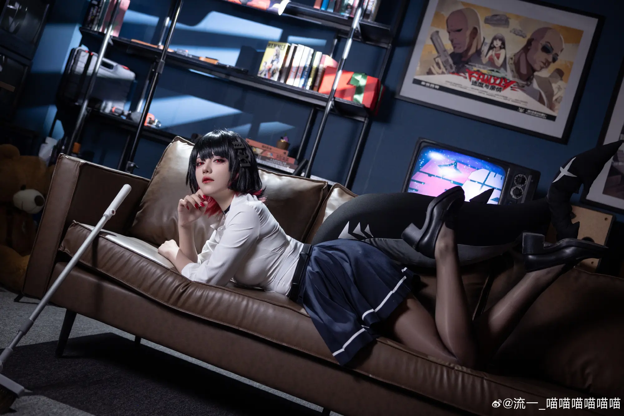COSPLAY 绝区零 艾莲鲨疯@流一_喵喵喵喵喵喵 COSPLAY-第5张