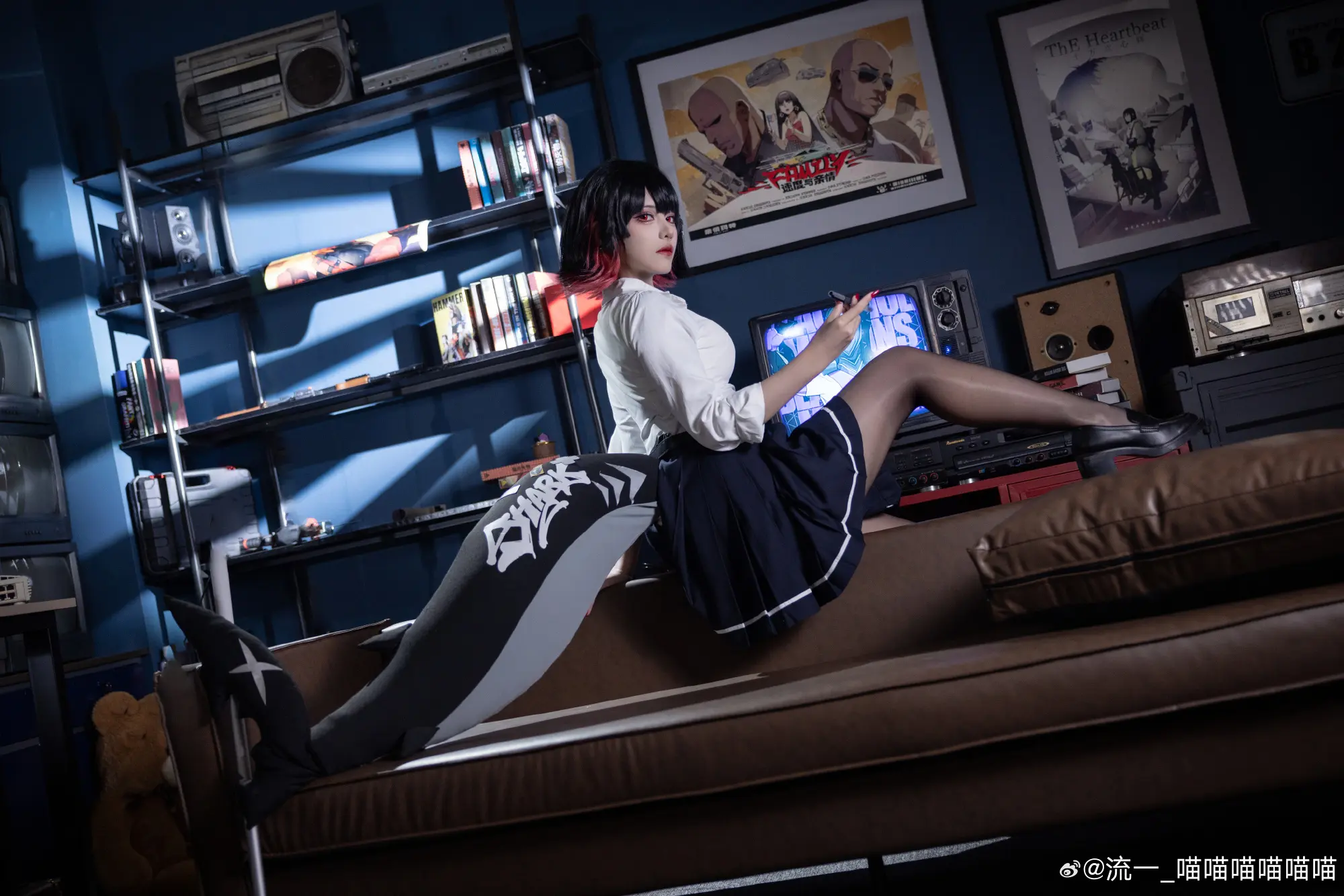 COSPLAY 绝区零 艾莲鲨疯@流一_喵喵喵喵喵喵 COSPLAY-第11张
