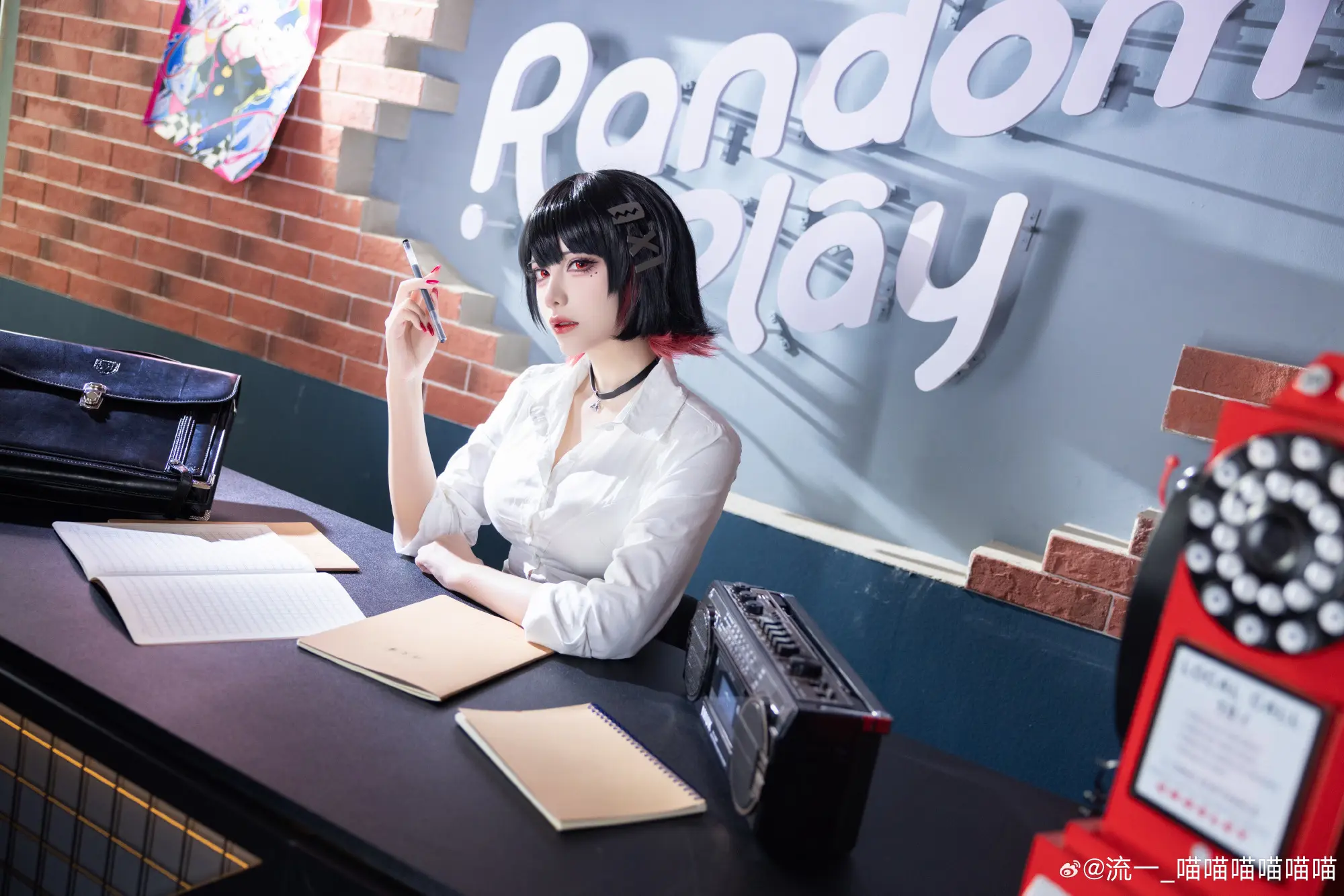 COSPLAY 绝区零 艾莲鲨疯@流一_喵喵喵喵喵喵 COSPLAY-第8张