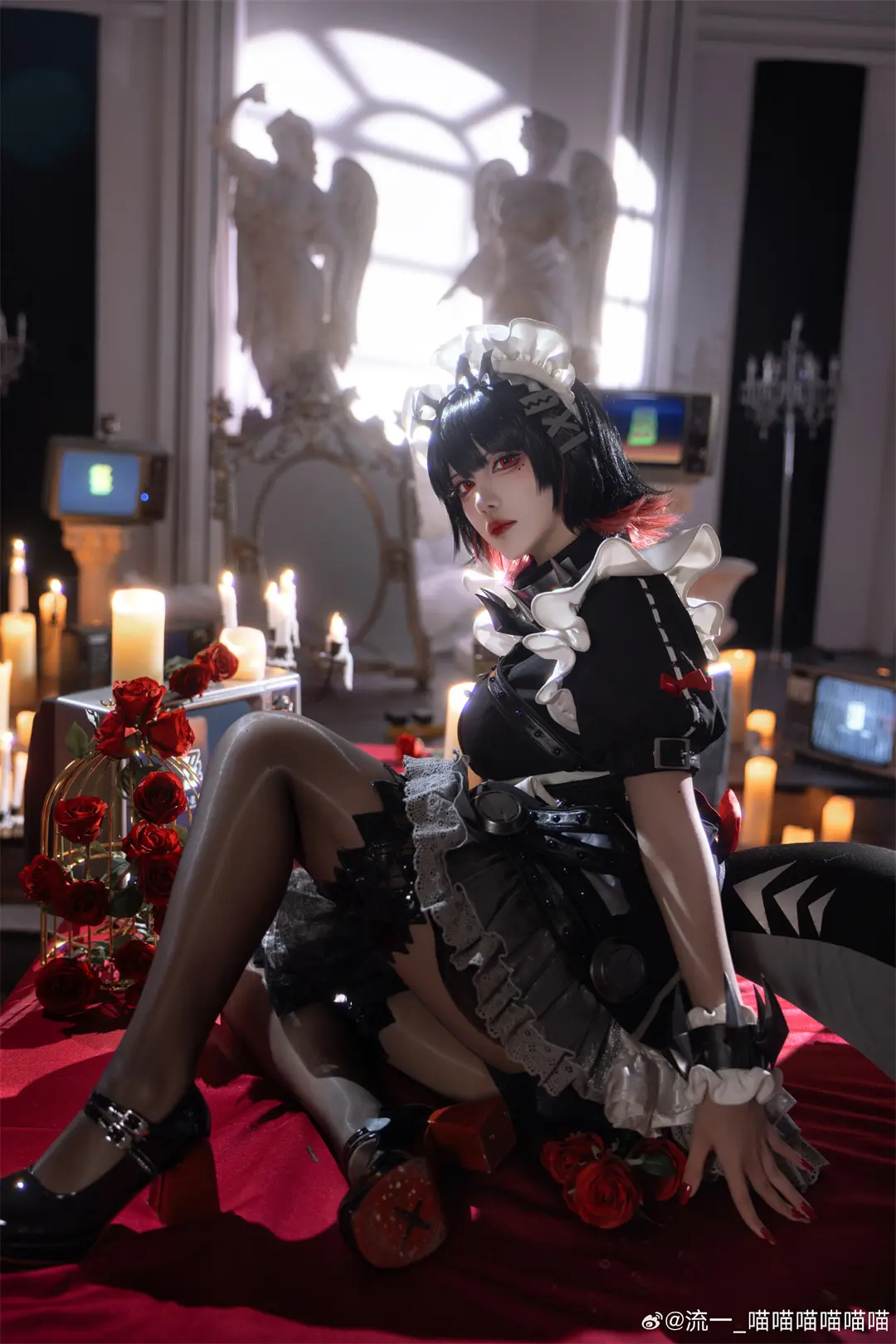 COSPLAY 绝区零 艾莲鲨疯@流一_喵喵喵喵喵喵 COSPLAY-第4张