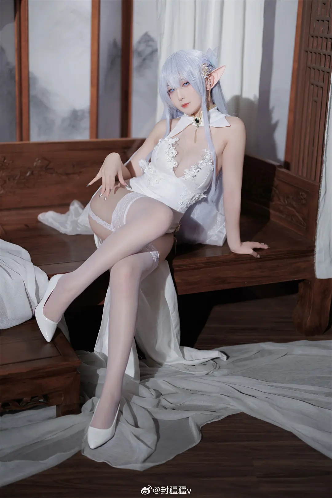 cosplay 碧蓝航线 阿尔比恩【香气来朱阁】🌸@封疆疆v COSPLAY-第3张
