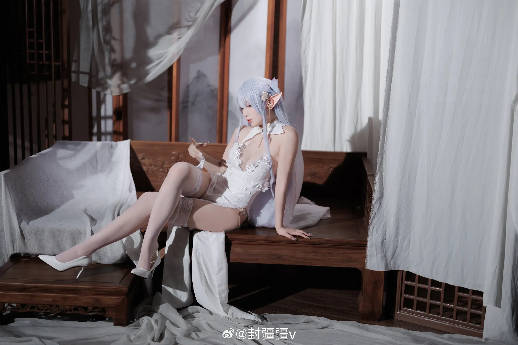 cosplay 碧蓝航线 阿尔比恩【香气来朱阁】🌸@封疆疆v COSPLAY-第6张