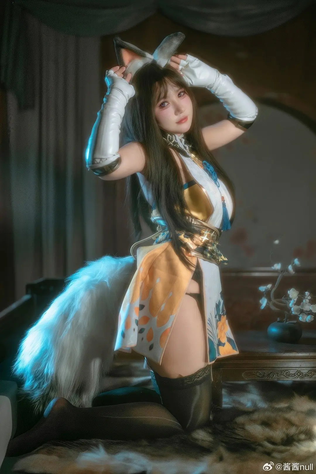 COSPLAY 永劫无间 胡桃cos@酱酱null-公众号小姨ai
