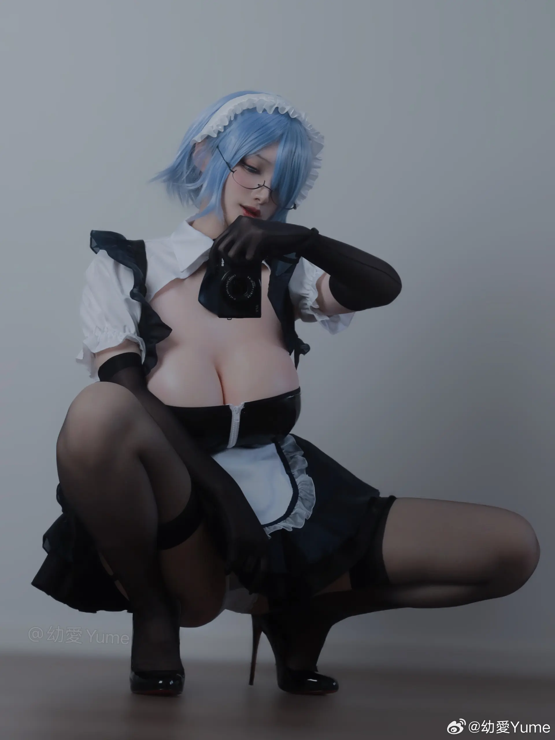 COSPLAY 🧹要打扫哪里的卫生呢 RE0 雷姆@可愛病KawaYami COSPLAY-第2张