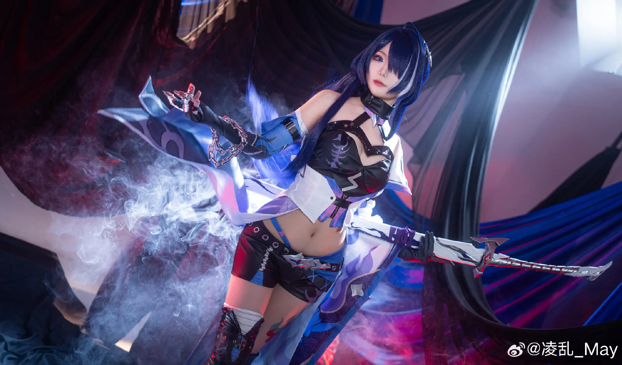 COSPLAY 我为逝者哀哭。暮雨…终将落下。星穹铁道 黄泉@凌乱_May COSPLAY-第4张