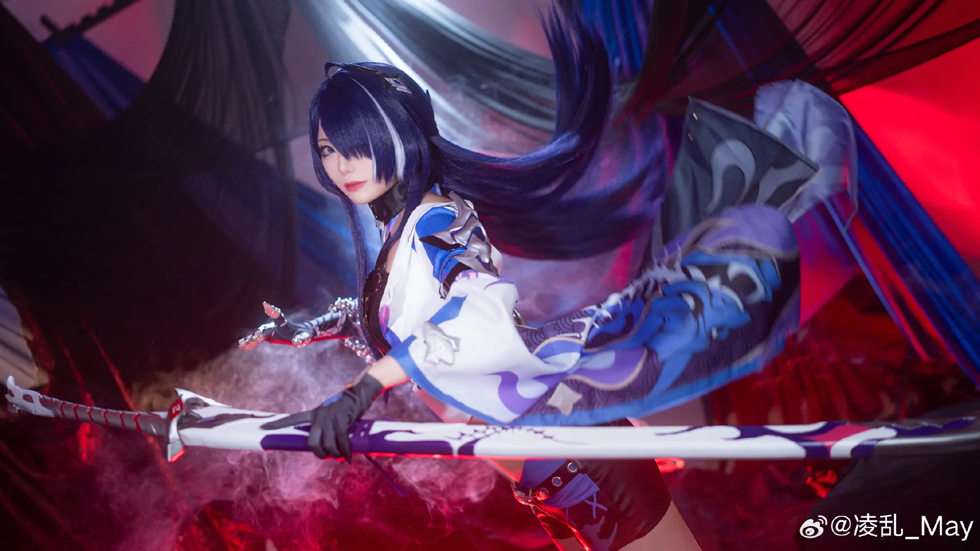 COSPLAY 我为逝者哀哭。暮雨…终将落下。星穹铁道 黄泉@凌乱_May COSPLAY-第8张