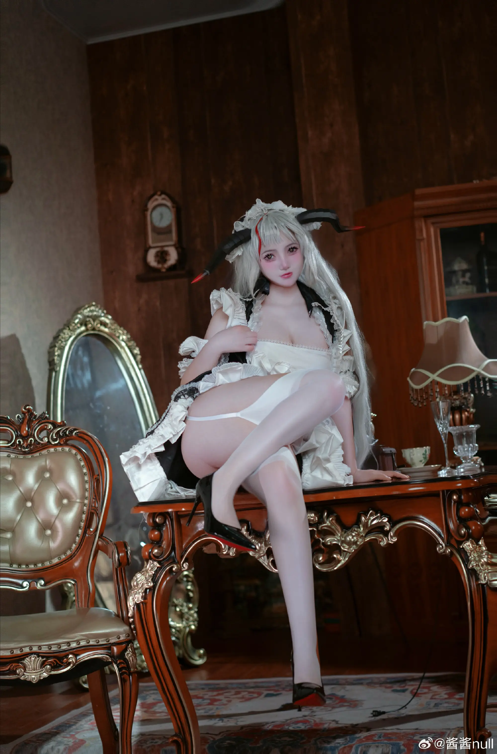 cosplay 碧蓝航线 埃吉尔女仆@酱酱null COSPLAY-第7张
