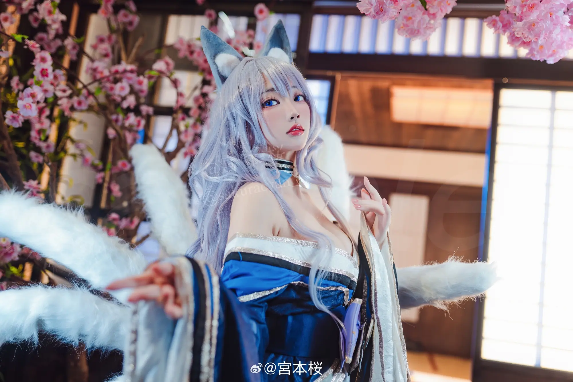 cosplay  🌙欢迎回来，妾身已等候汝多时了。 碧蓝航线 信浓@宮本桜 COSPLAY-第4张
