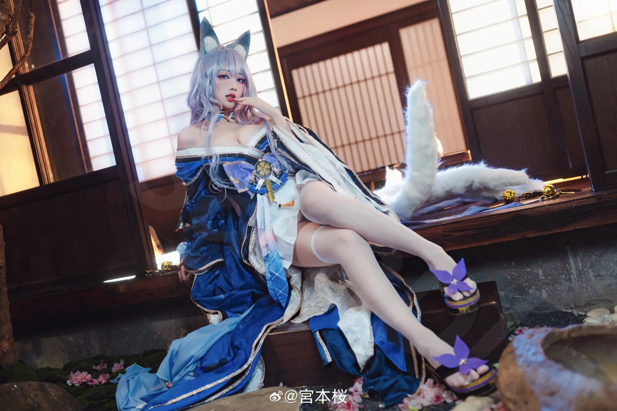 cosplay  🌙欢迎回来，妾身已等候汝多时了。 碧蓝航线 信浓@宮本桜 COSPLAY-第7张