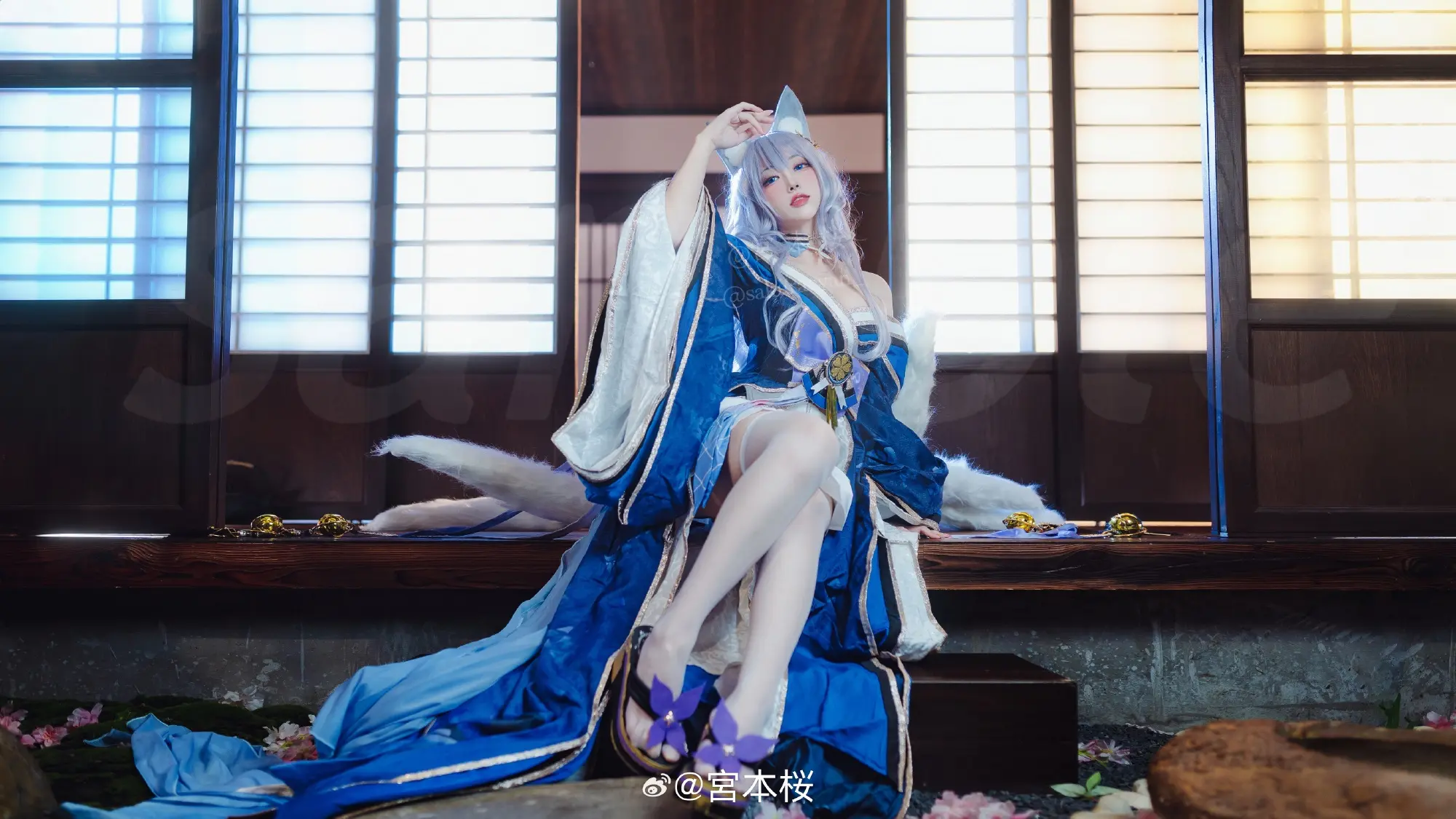 cosplay  🌙欢迎回来，妾身已等候汝多时了。 碧蓝航线 信浓@宮本桜 COSPLAY-第2张