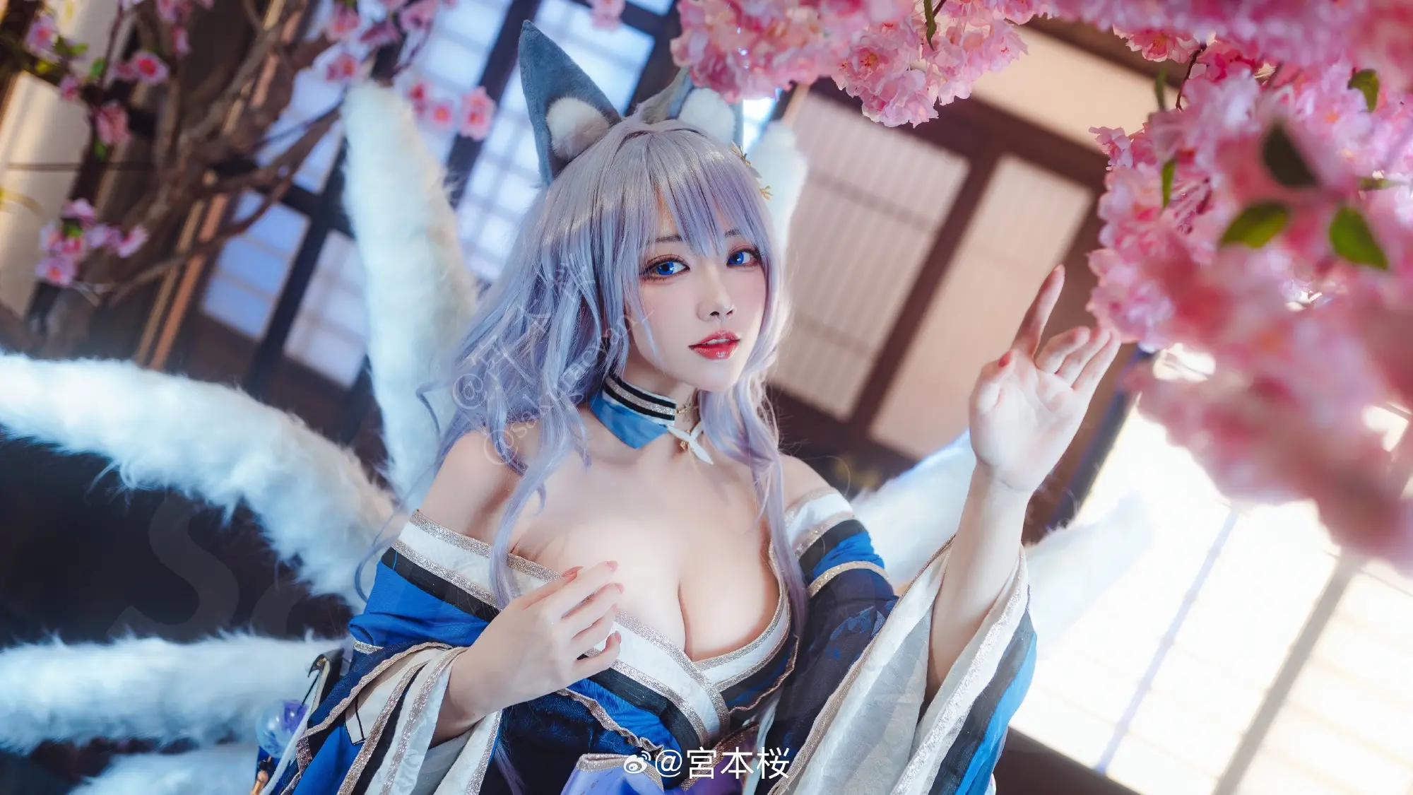 cosplay  🌙欢迎回来，妾身已等候汝多时了。 碧蓝航线 信浓@宮本桜 COSPLAY-第8张