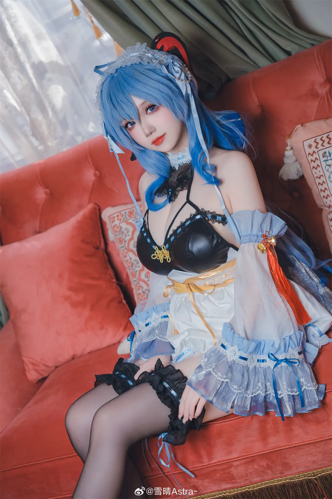 cosplay 请让女仆甘雨也加入到你的旅行吧！ 原神 甘雨@雪晴Astra- COSPLAY-第2张