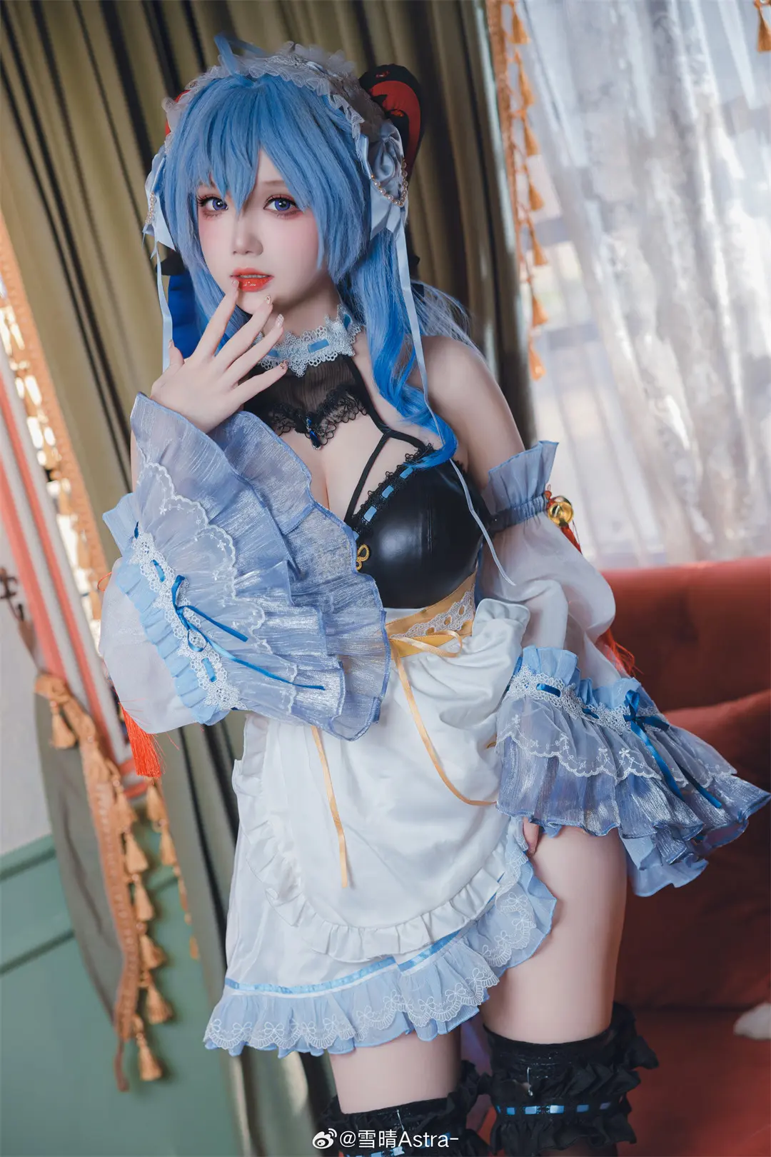 cosplay 请让女仆甘雨也加入到你的旅行吧！ 原神 甘雨@雪晴Astra--公众号小姨ai