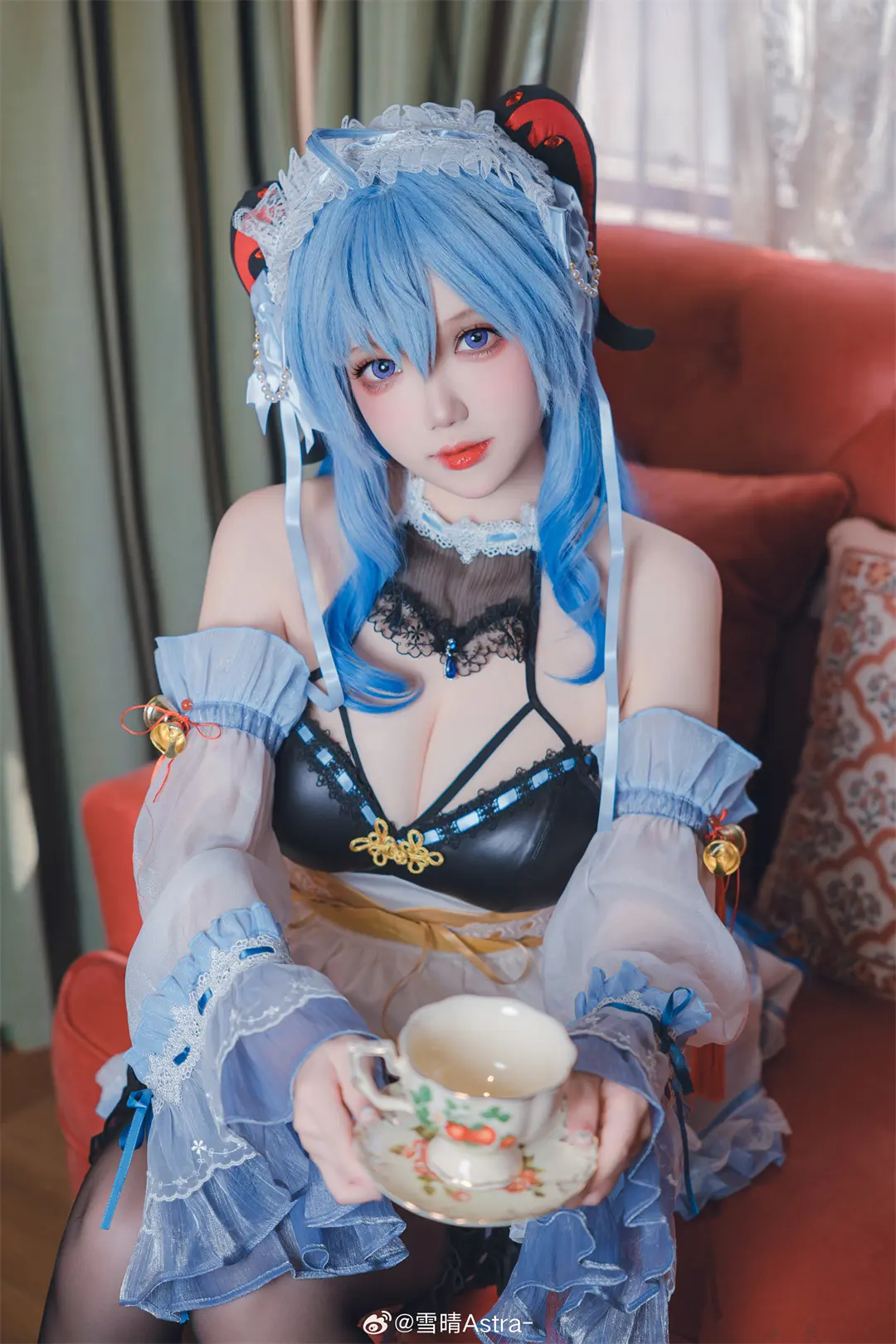 cosplay 请让女仆甘雨也加入到你的旅行吧！ 原神 甘雨@雪晴Astra- COSPLAY-第12张