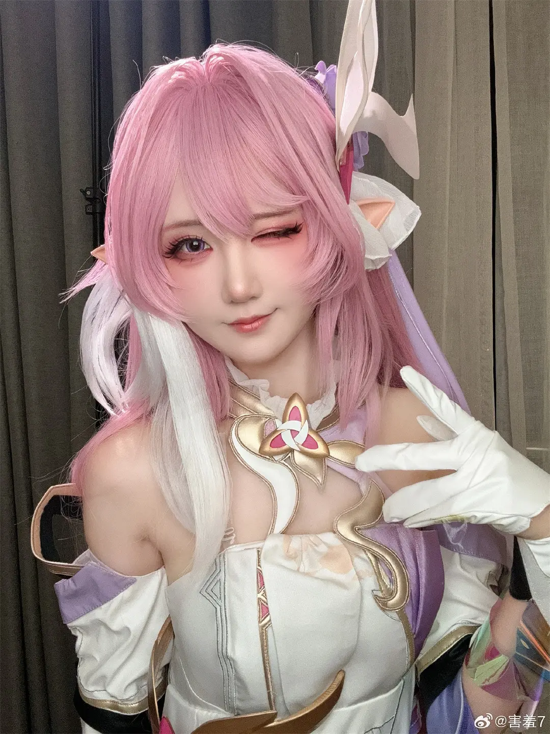cosplay 崩坏3 爱莉希雅@害羞7 COSPLAY-第5张