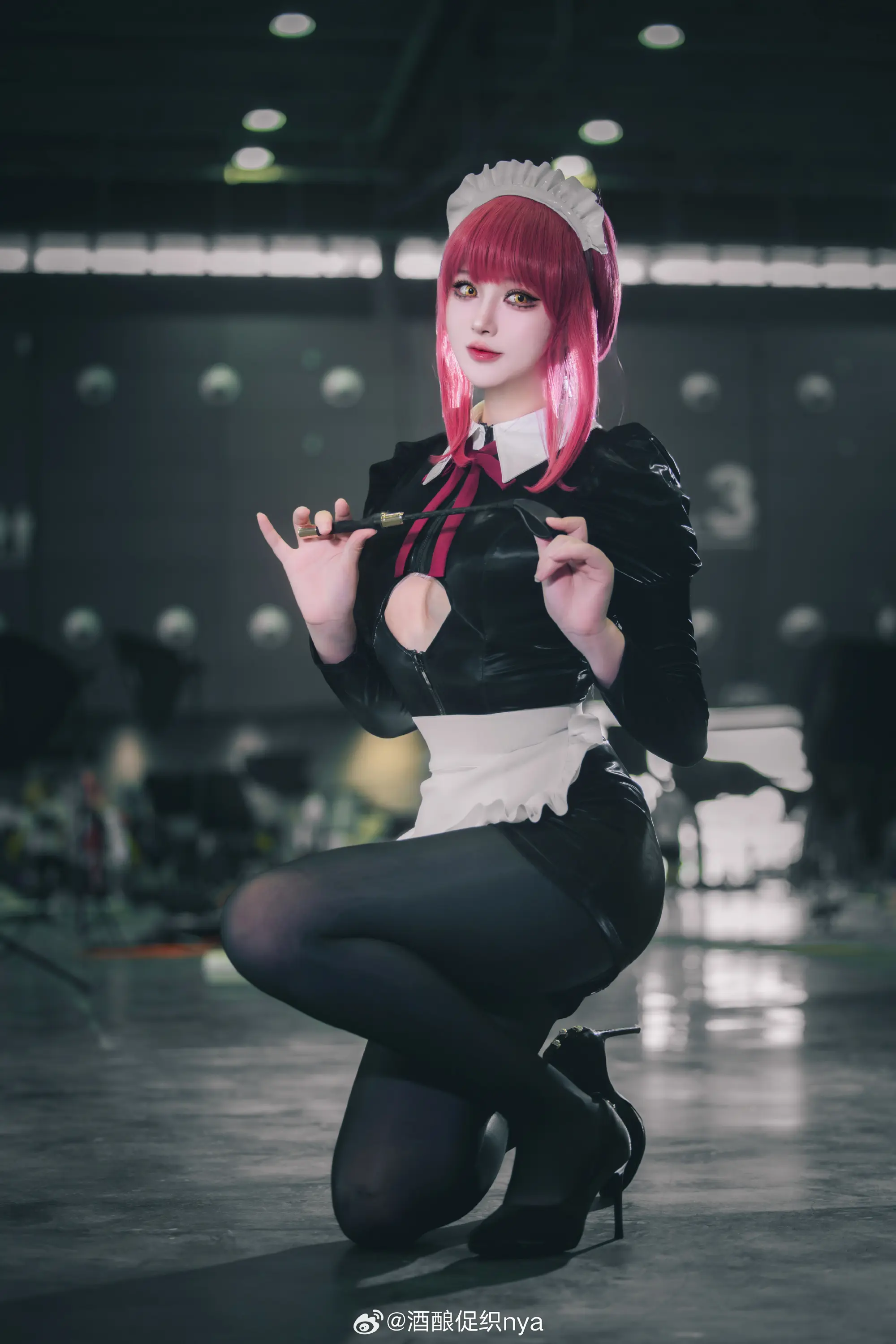 cosplay 链锯人 玛奇玛同人女仆@酒酿促织nya-公众号小姨ai