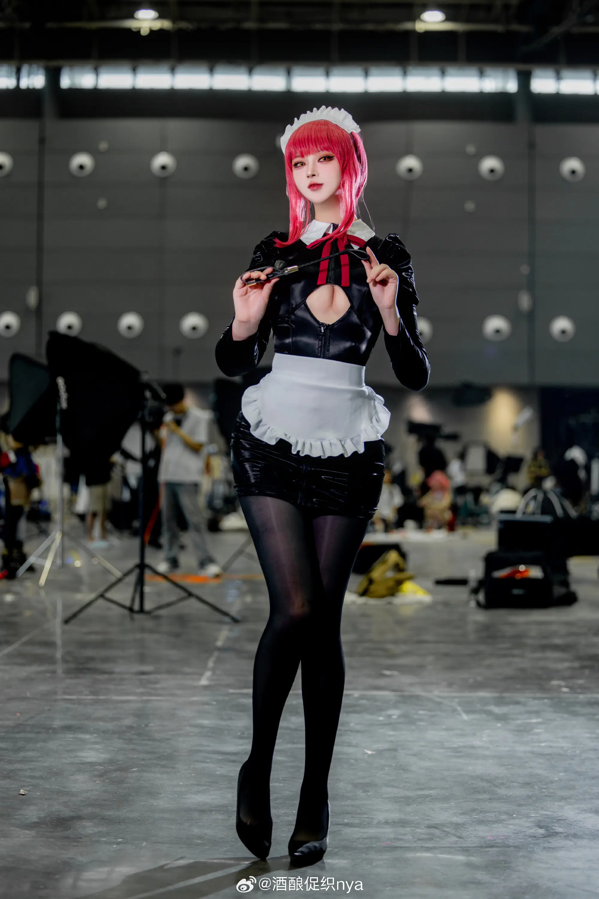 cosplay 链锯人 玛奇玛同人女仆@酒酿促织nya COSPLAY-第2张